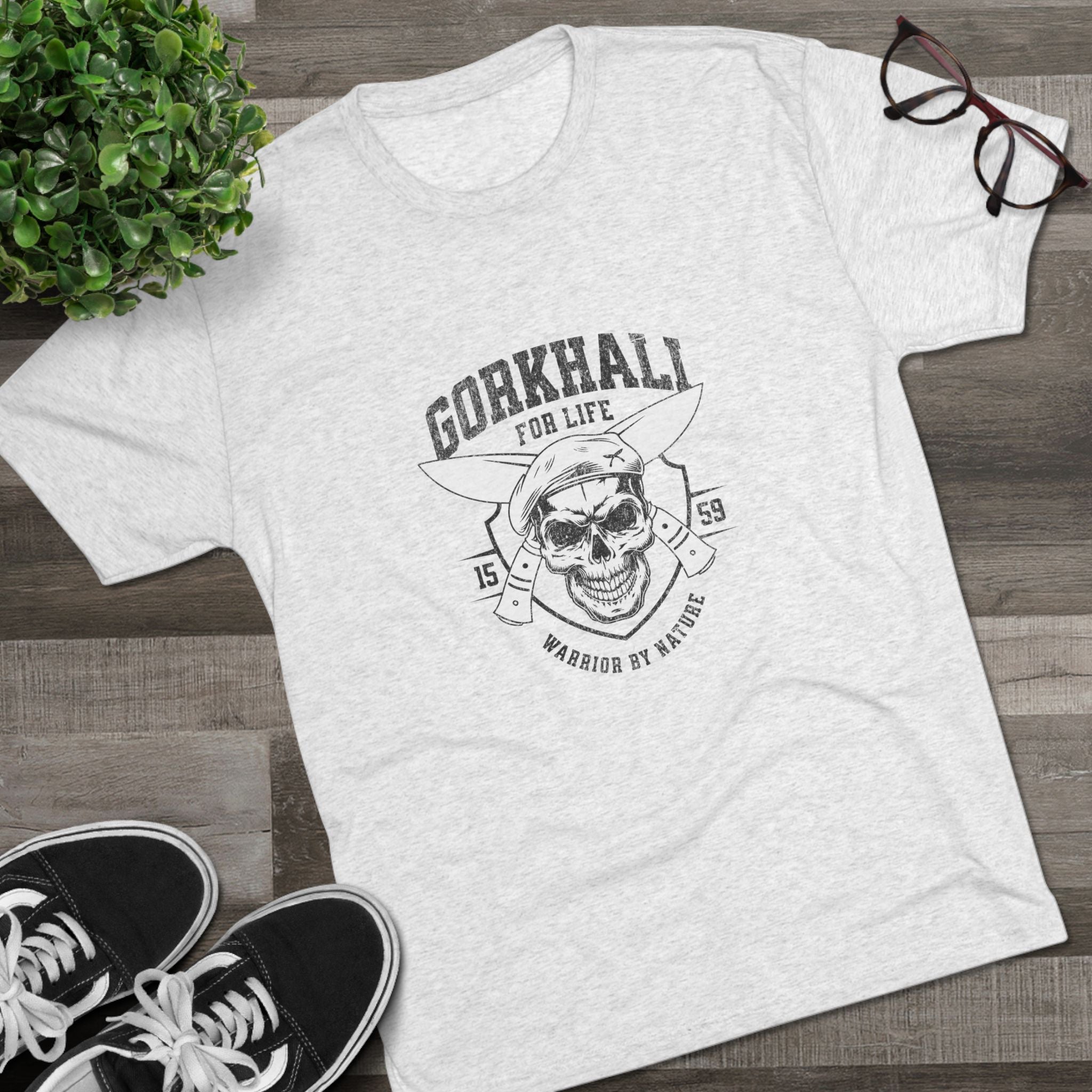 Gorkhali For Life – Casual Unisex Graphic T-Shirt