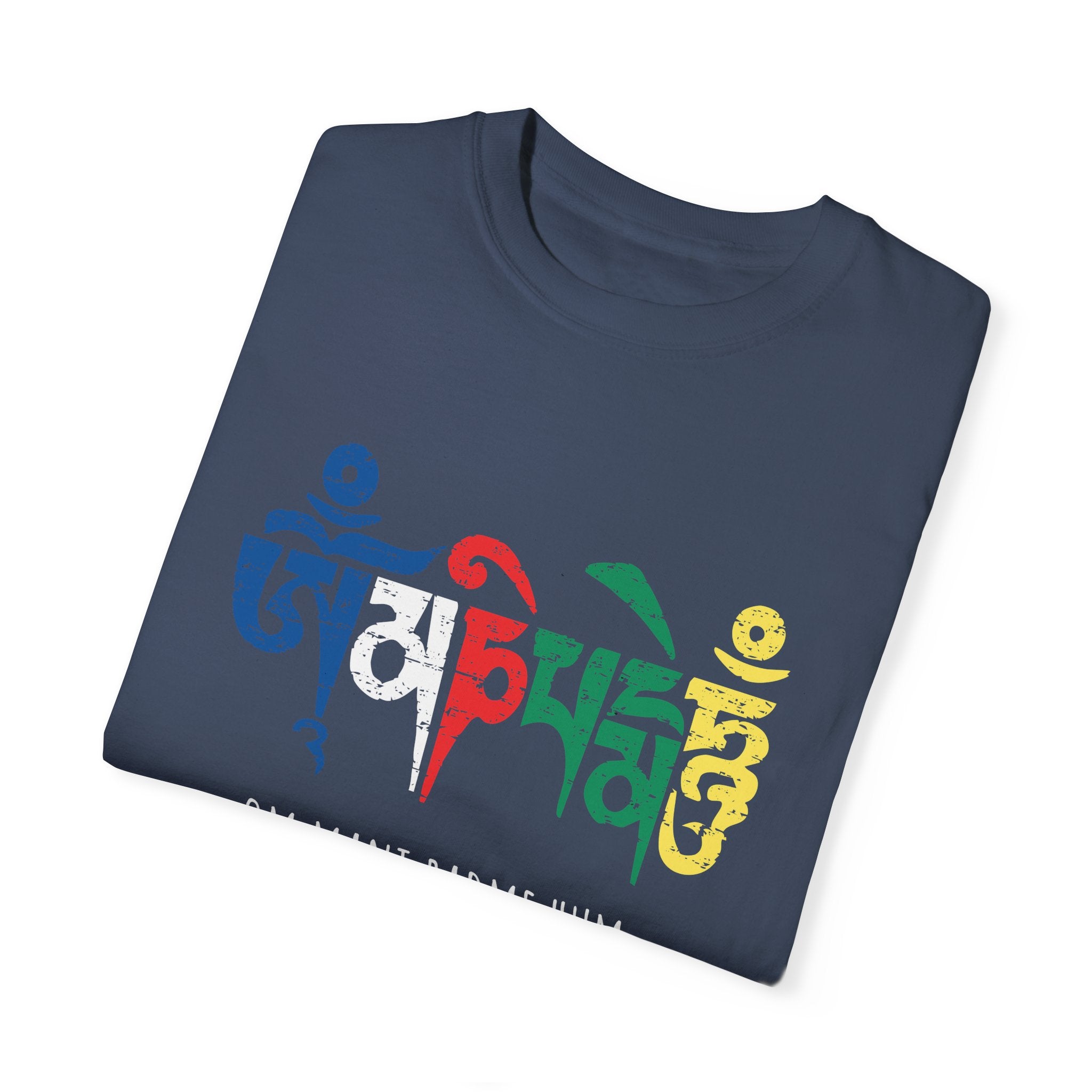 Om Mani Padme Hum T-shirt - Unisex Spiritual Tee