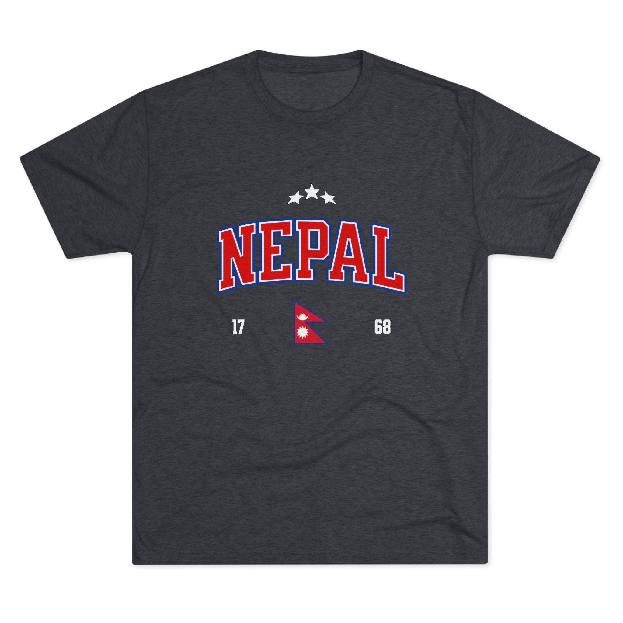 Nepal 1768 Unisex Tri-Blend Crew Tee