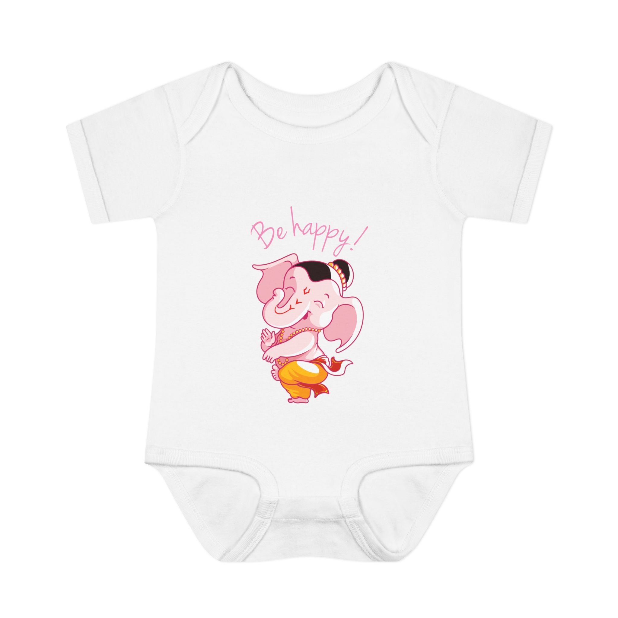 Baby Onesie Cute Lord Ganesh Baby Tee Bodysuit