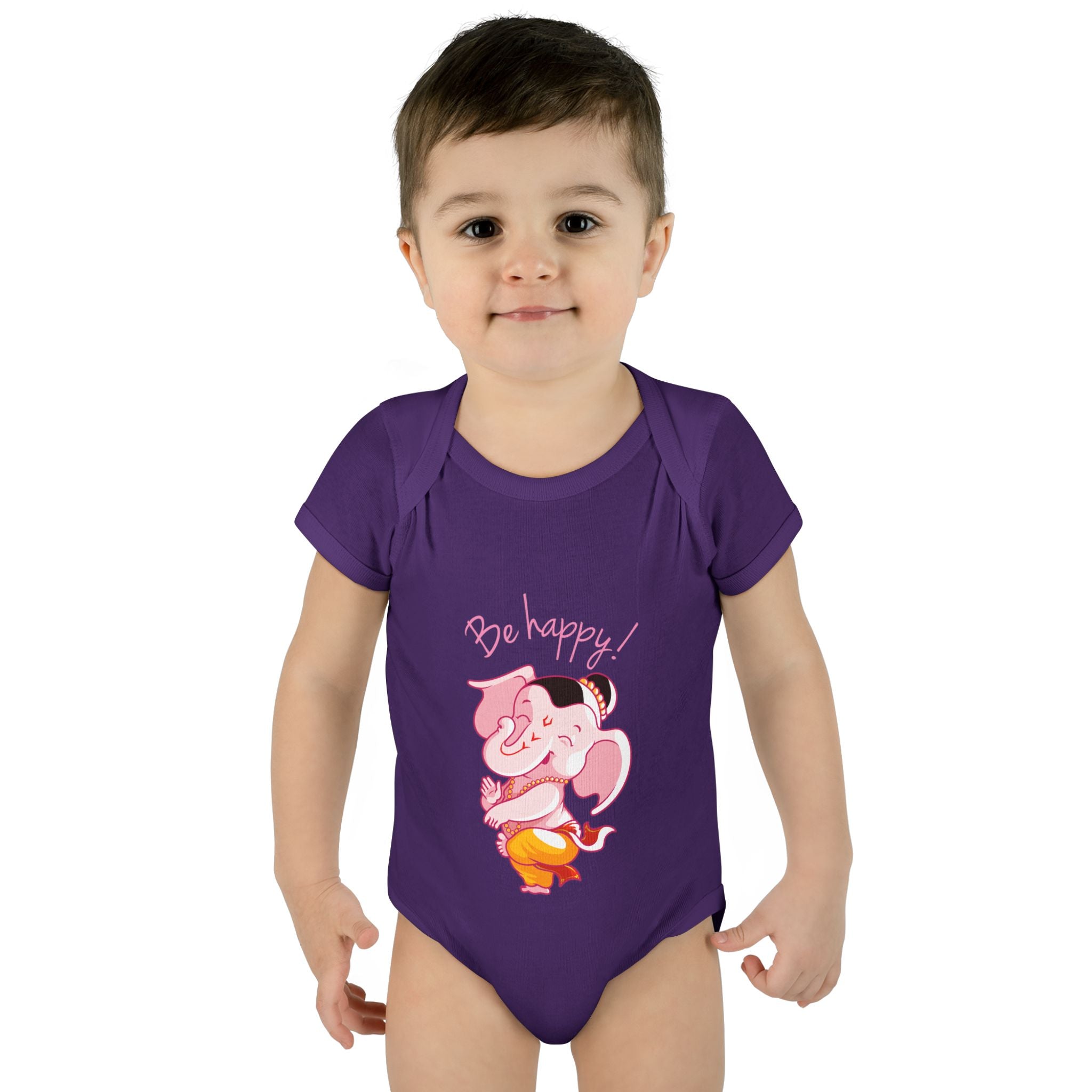 Baby Onesie Cute Lord Ganesh Baby Tee Bodysuit