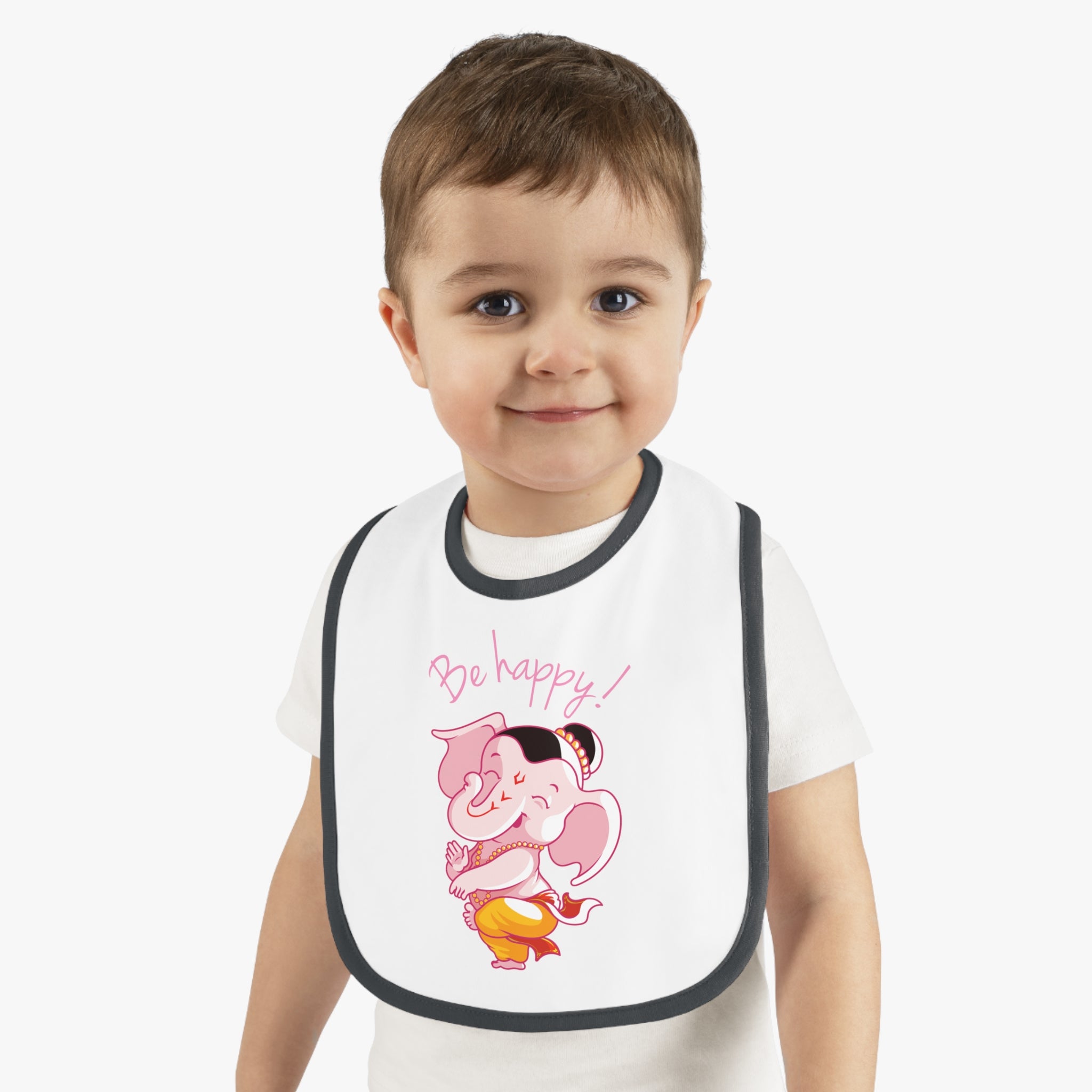 Be Happy Lord Ganesh Baby Bib