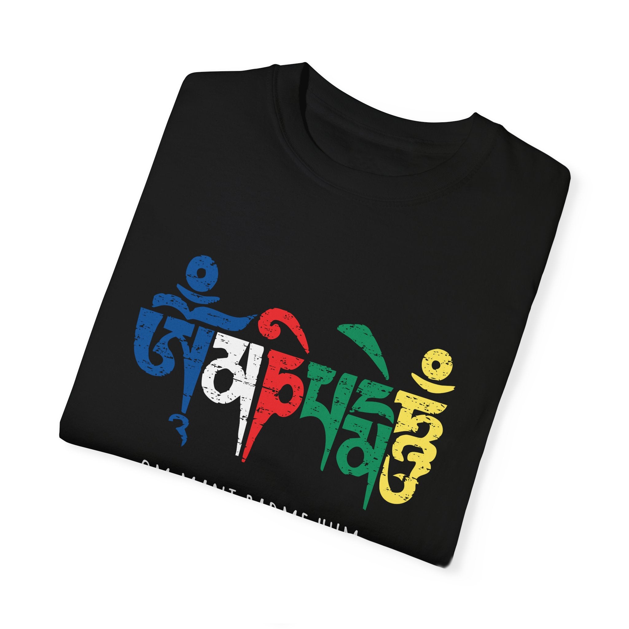 Om Mani Padme Hum T-shirt - Unisex Spiritual Tee