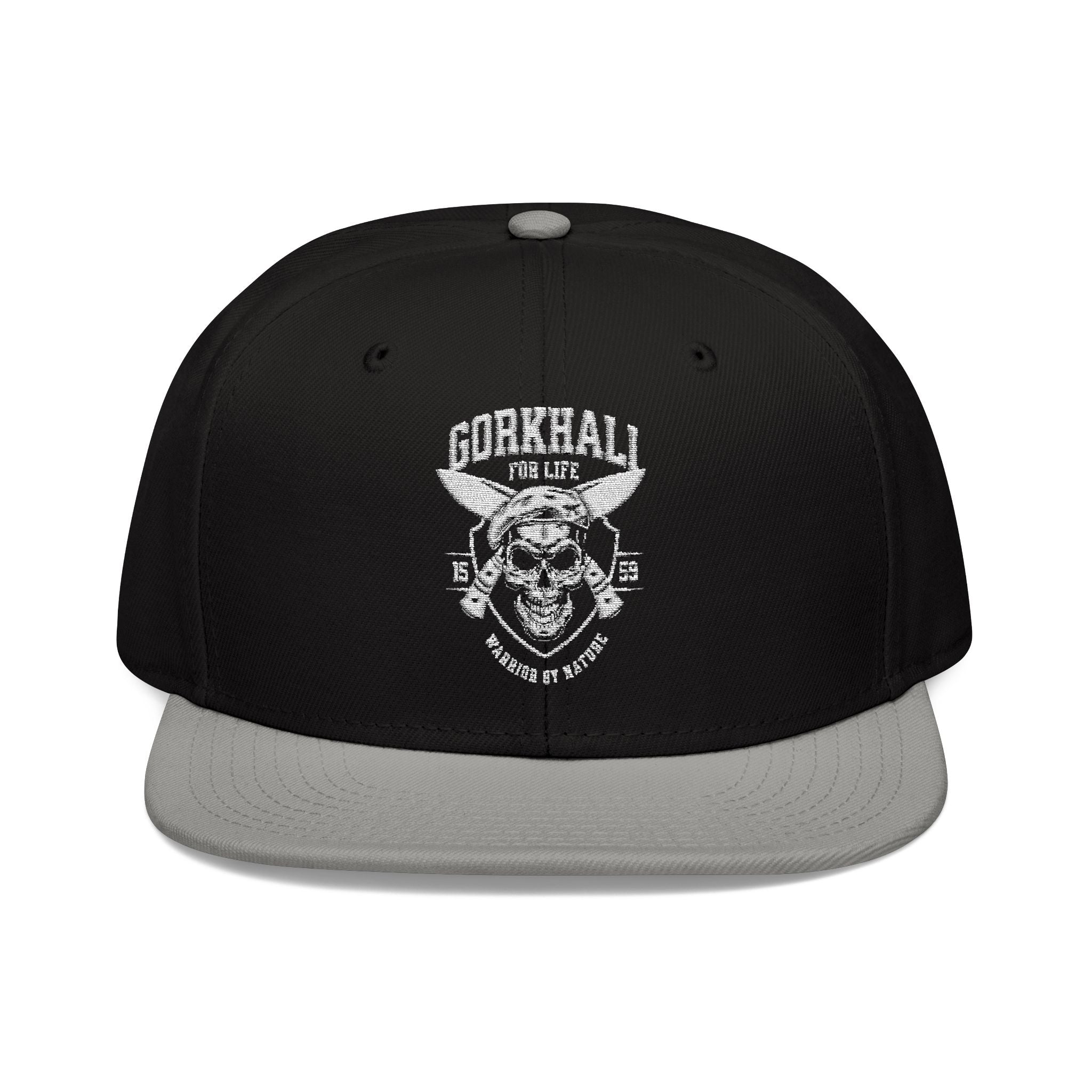 Gorkhali For Life Embroidered Snapback Cap