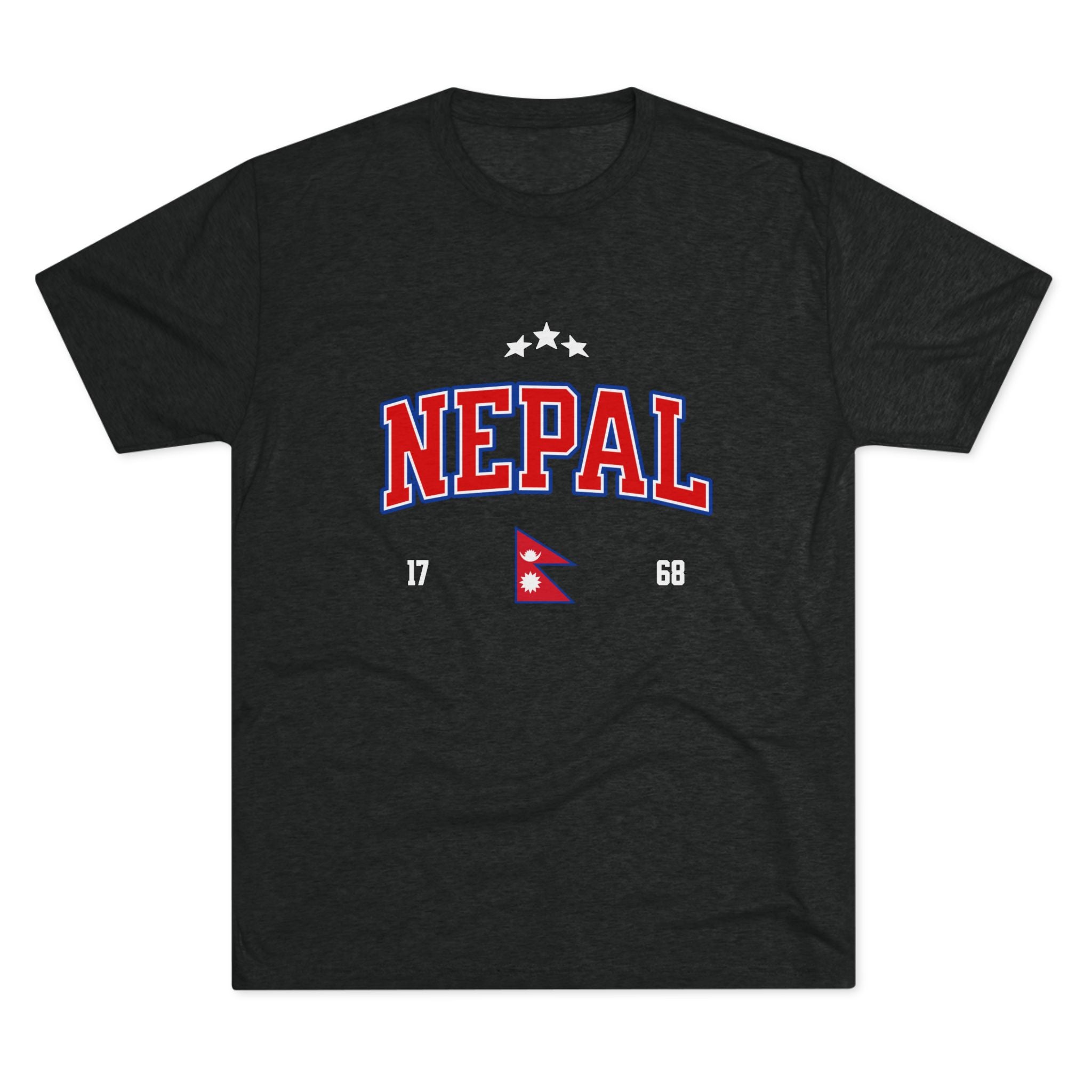 Nepal 1768 Unisex Tri-Blend Crew Tee