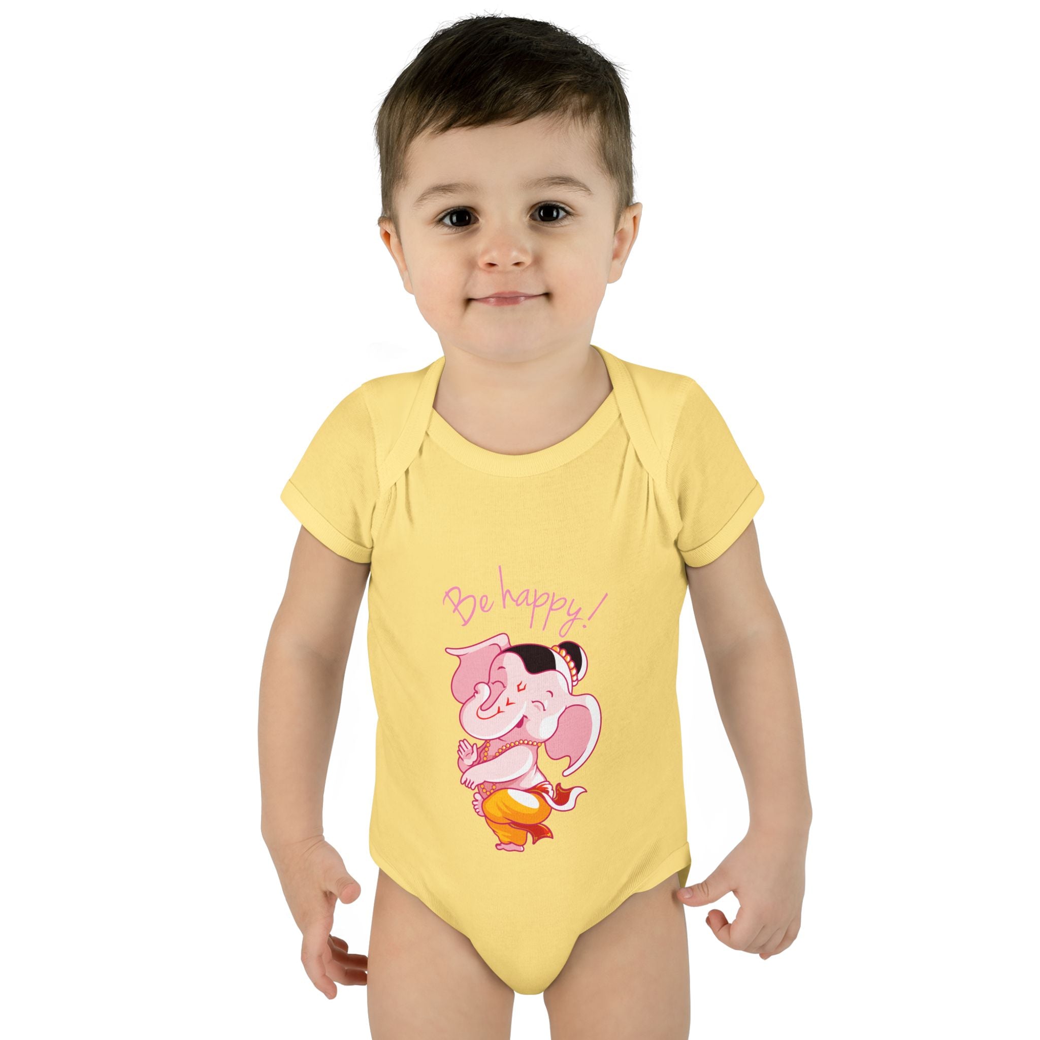 Baby Onesie Cute Lord Ganesh Baby Tee Bodysuit