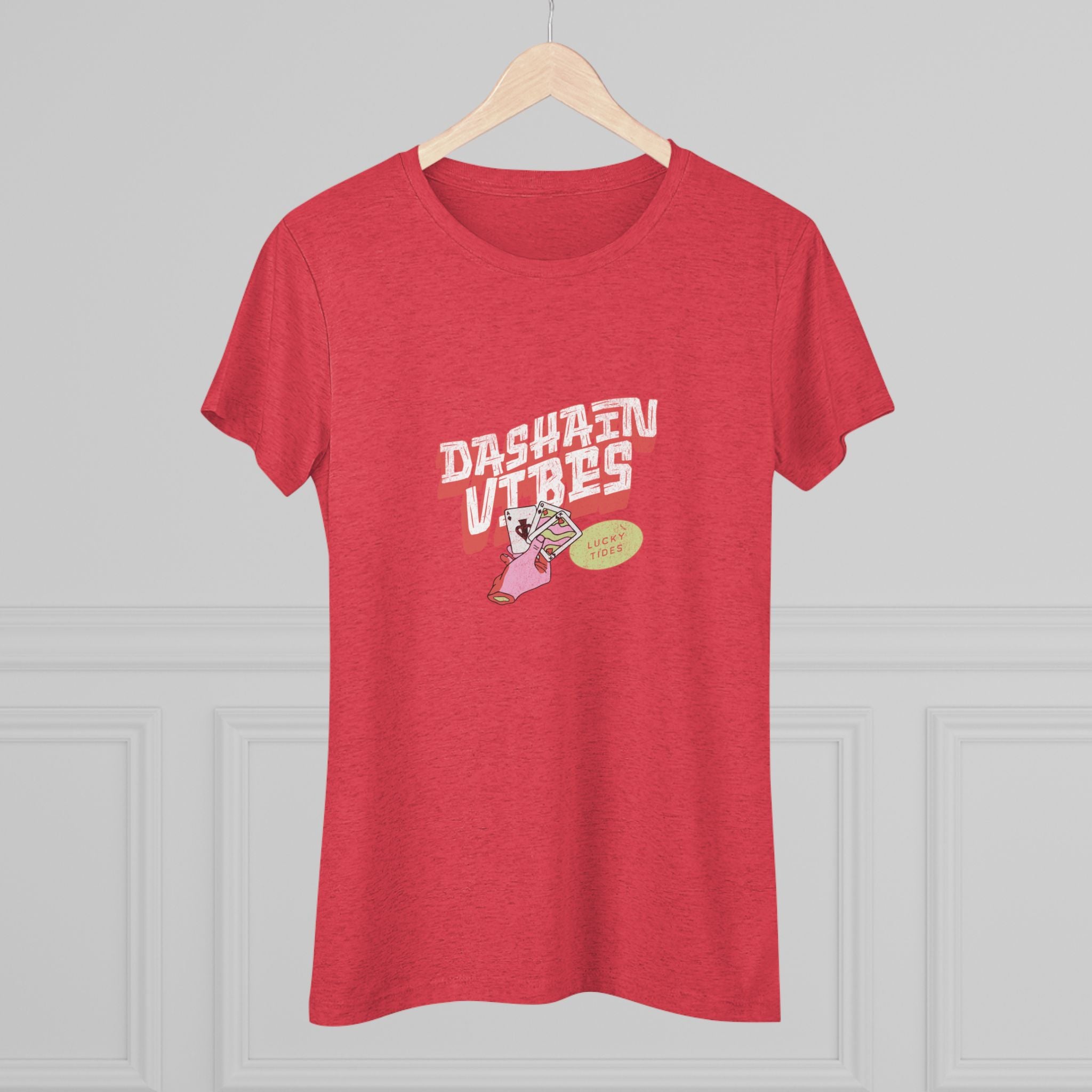 Dashain Vibes Women's Triblend Tee