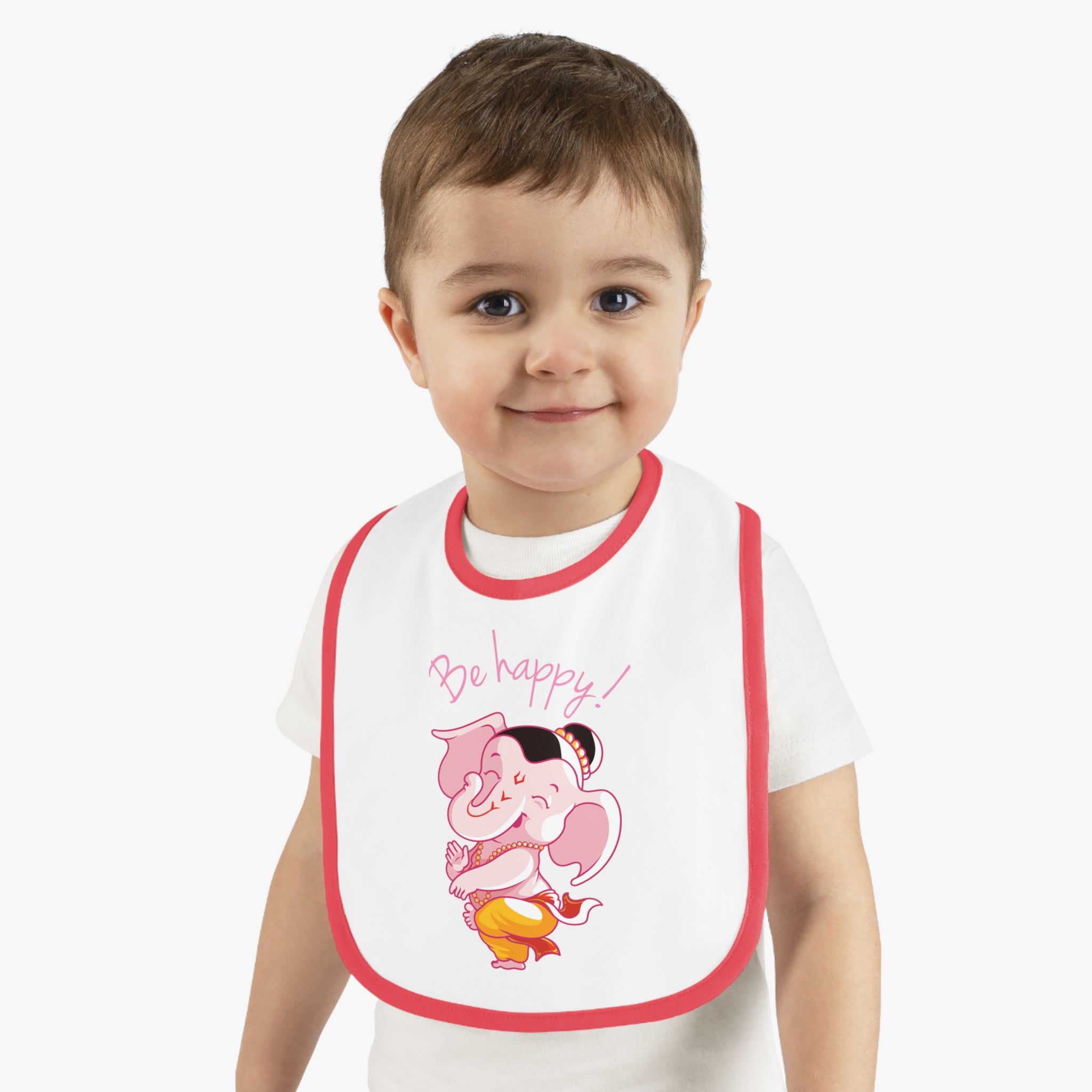 Be Happy Lord Ganesh Baby Bib