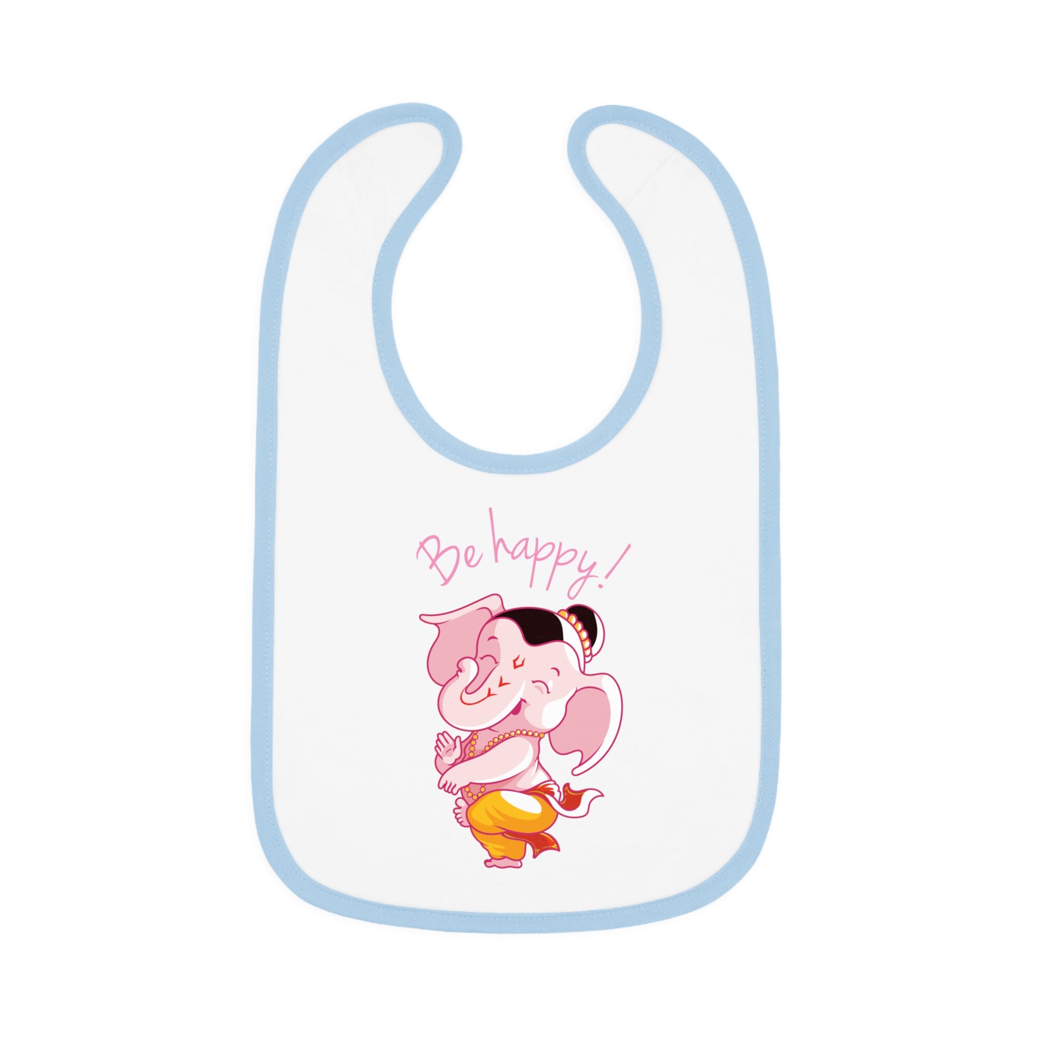 Be Happy Lord Ganesh Baby Bib