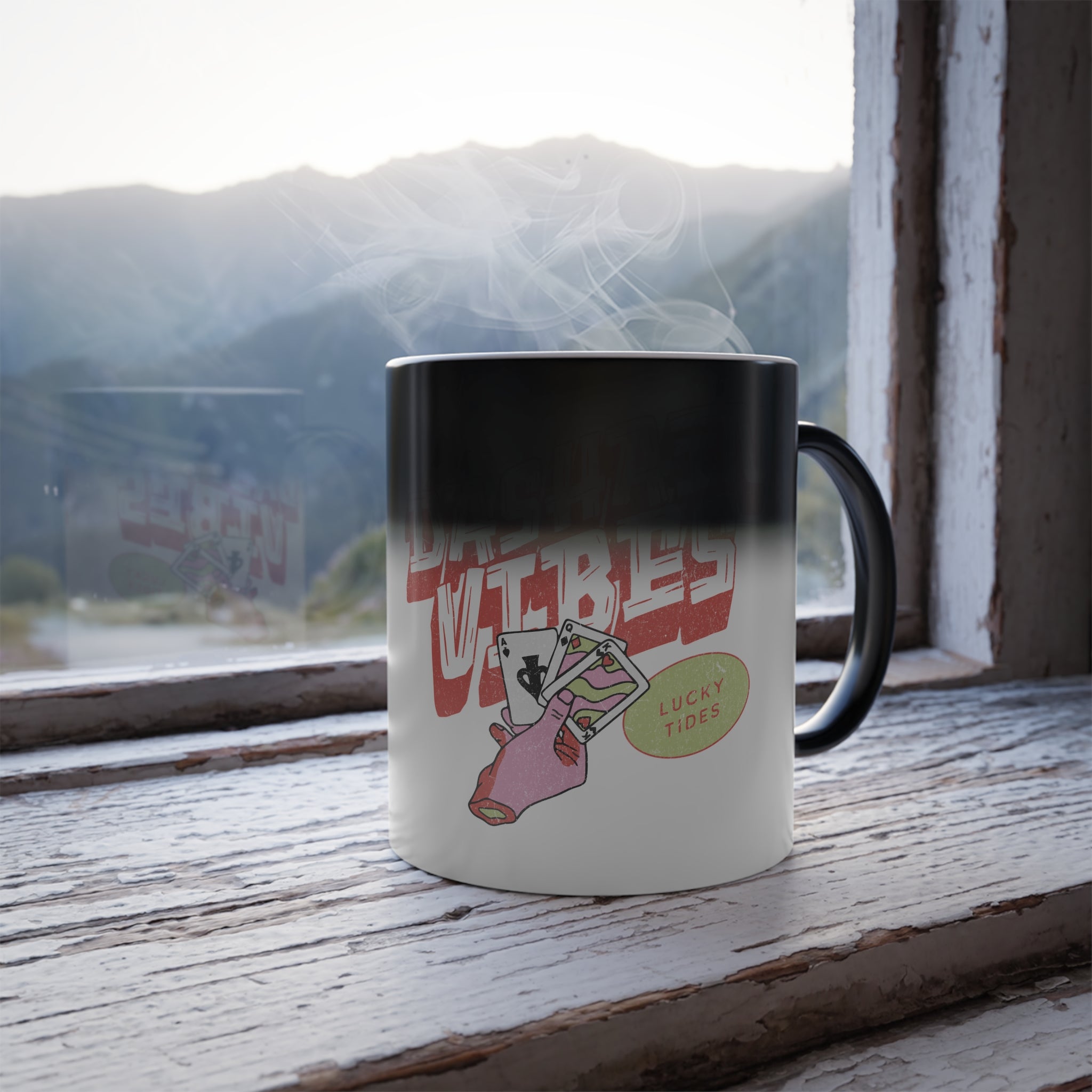 Dashain Vibes Lucky Tides - Color Morphing Mug
