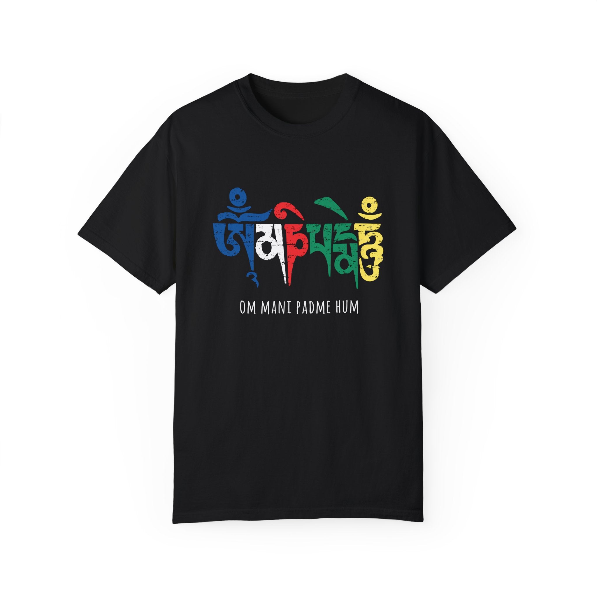 Om Mani Padme Hum T-shirt - Unisex Spiritual Tee