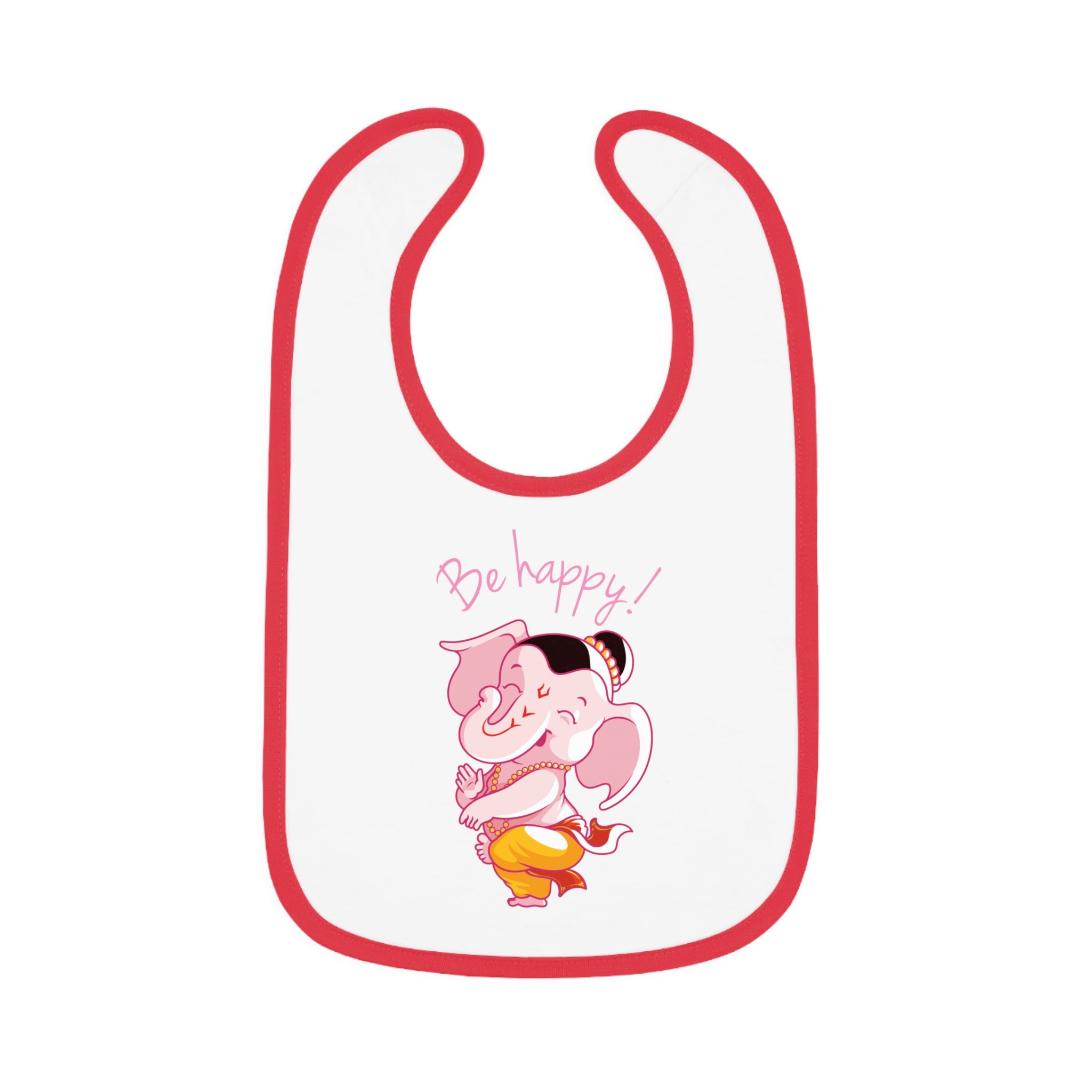 Be Happy Lord Ganesh Baby Bib