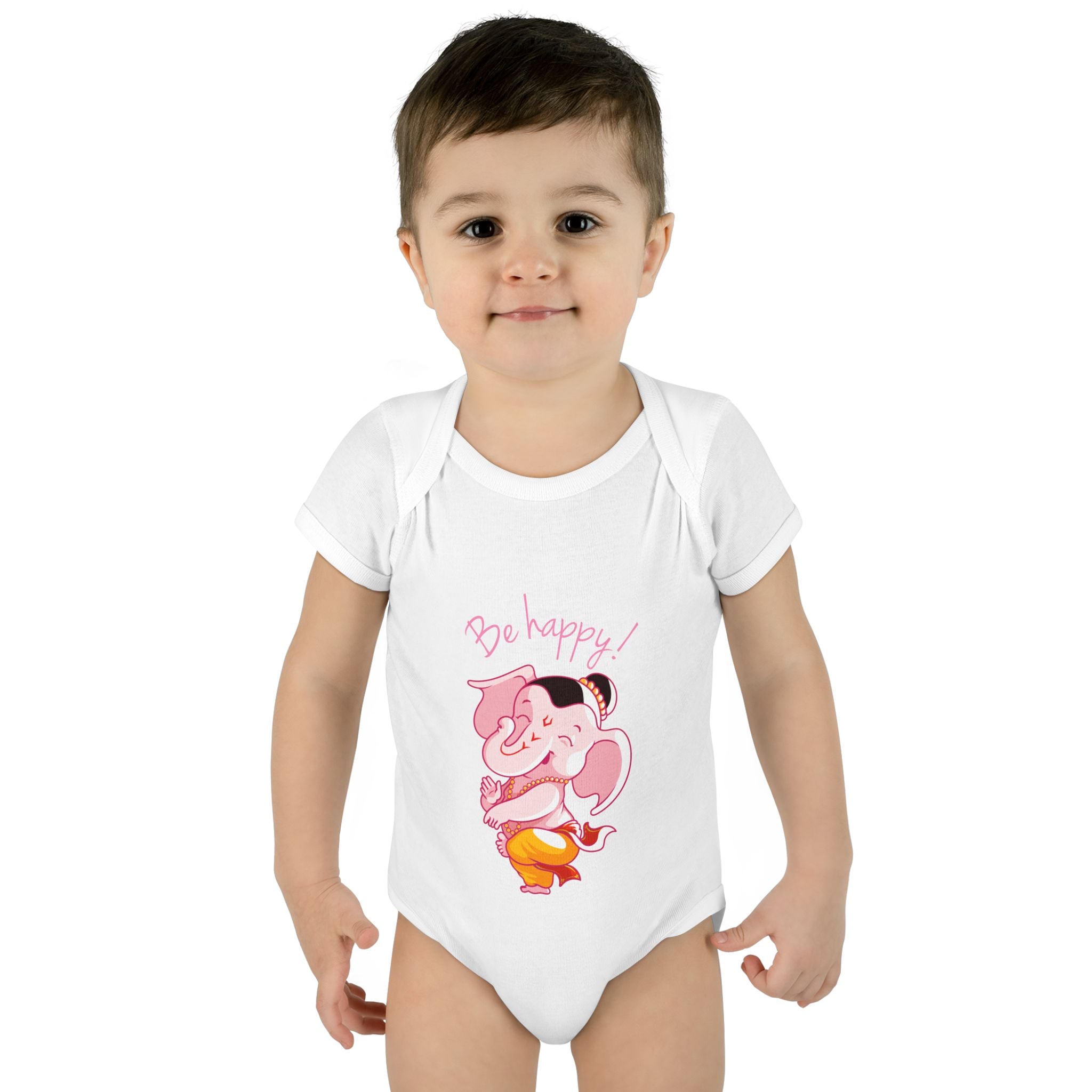 Baby Onesie Cute Lord Ganesh Baby Tee Bodysuit