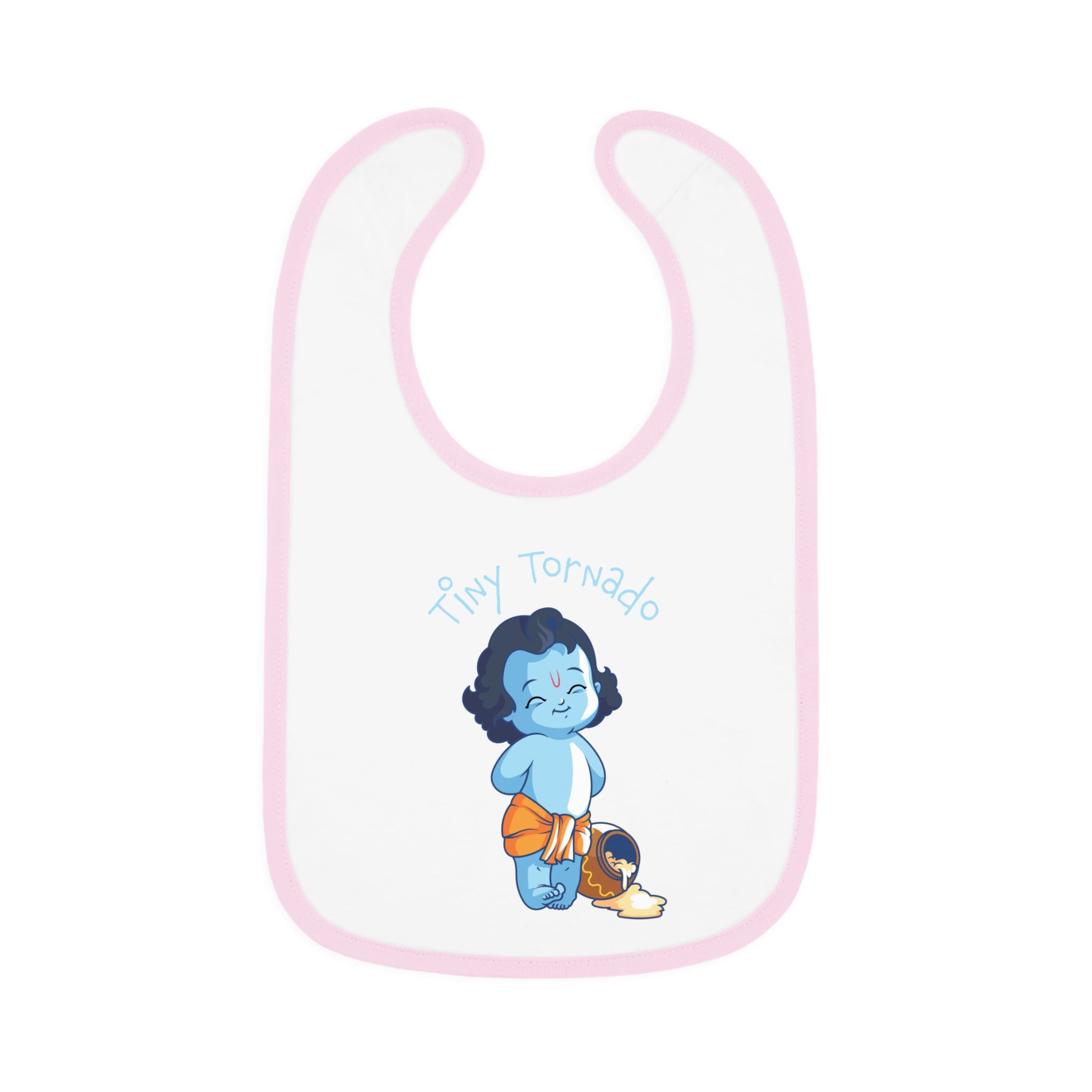 Krishna Tiny Tornado Cute Baby Bib - Mess-Free Mealtime