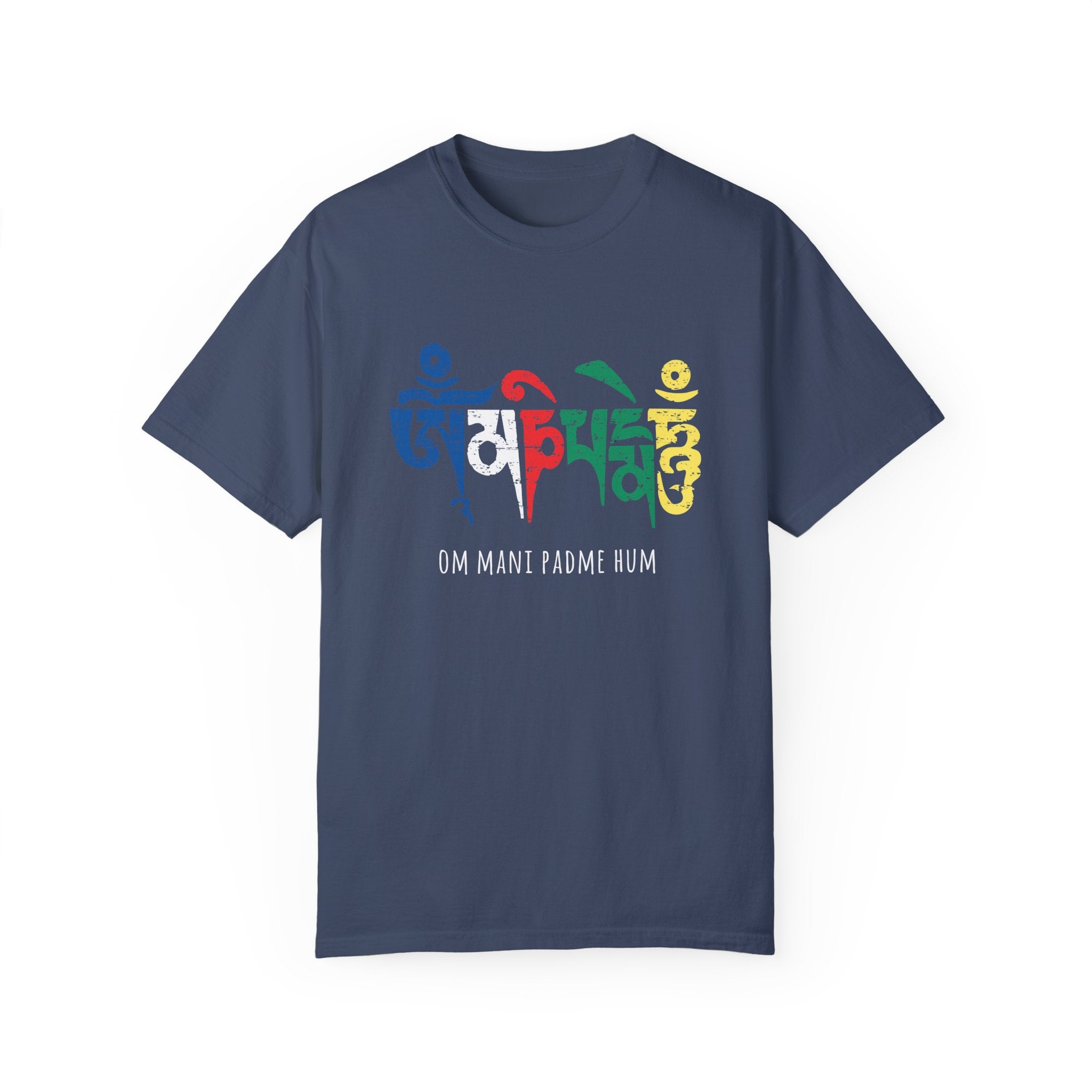Om Mani Padme Hum T-shirt - Unisex Spiritual Tee