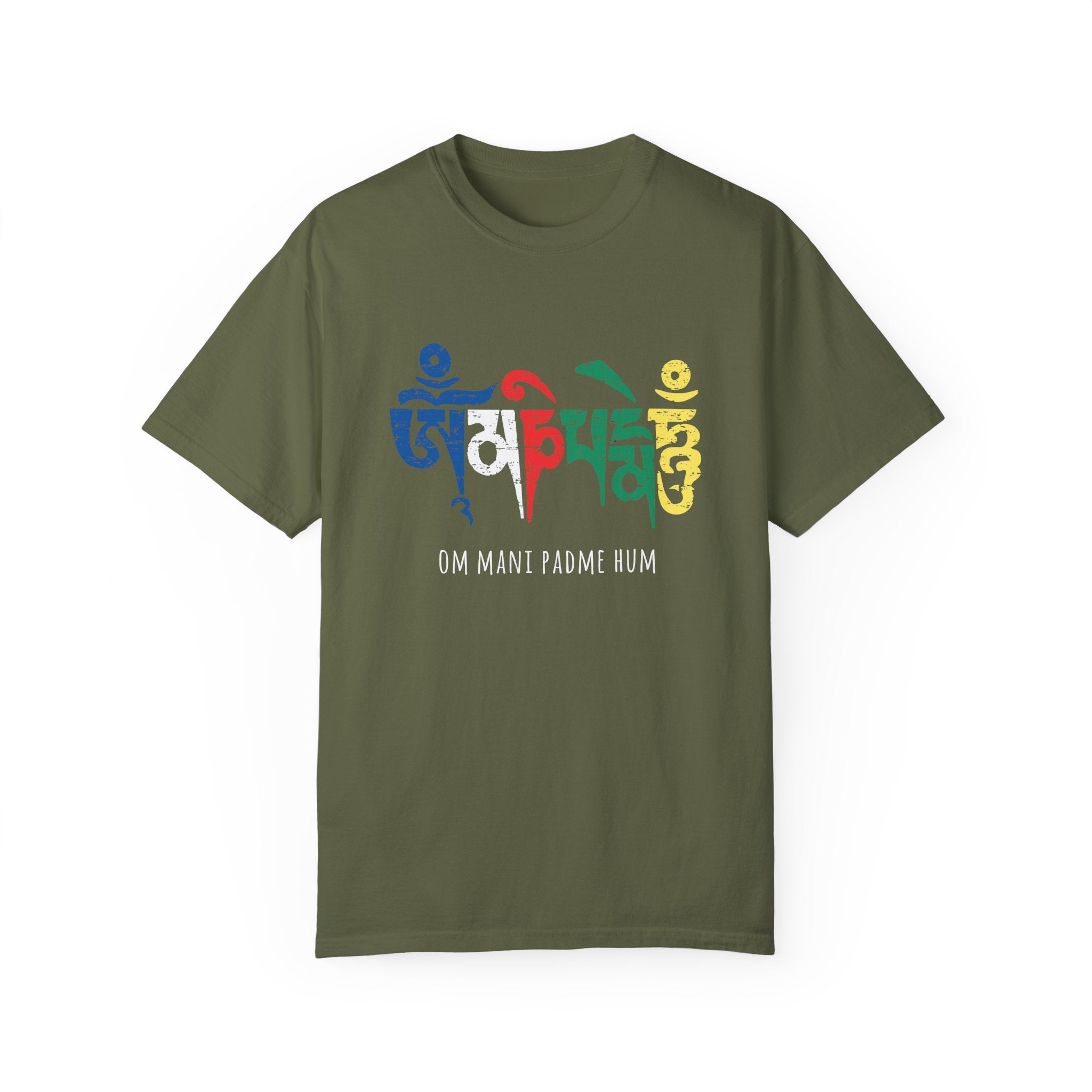 Om Mani Padme Hum T-shirt - Unisex Spiritual Tee
