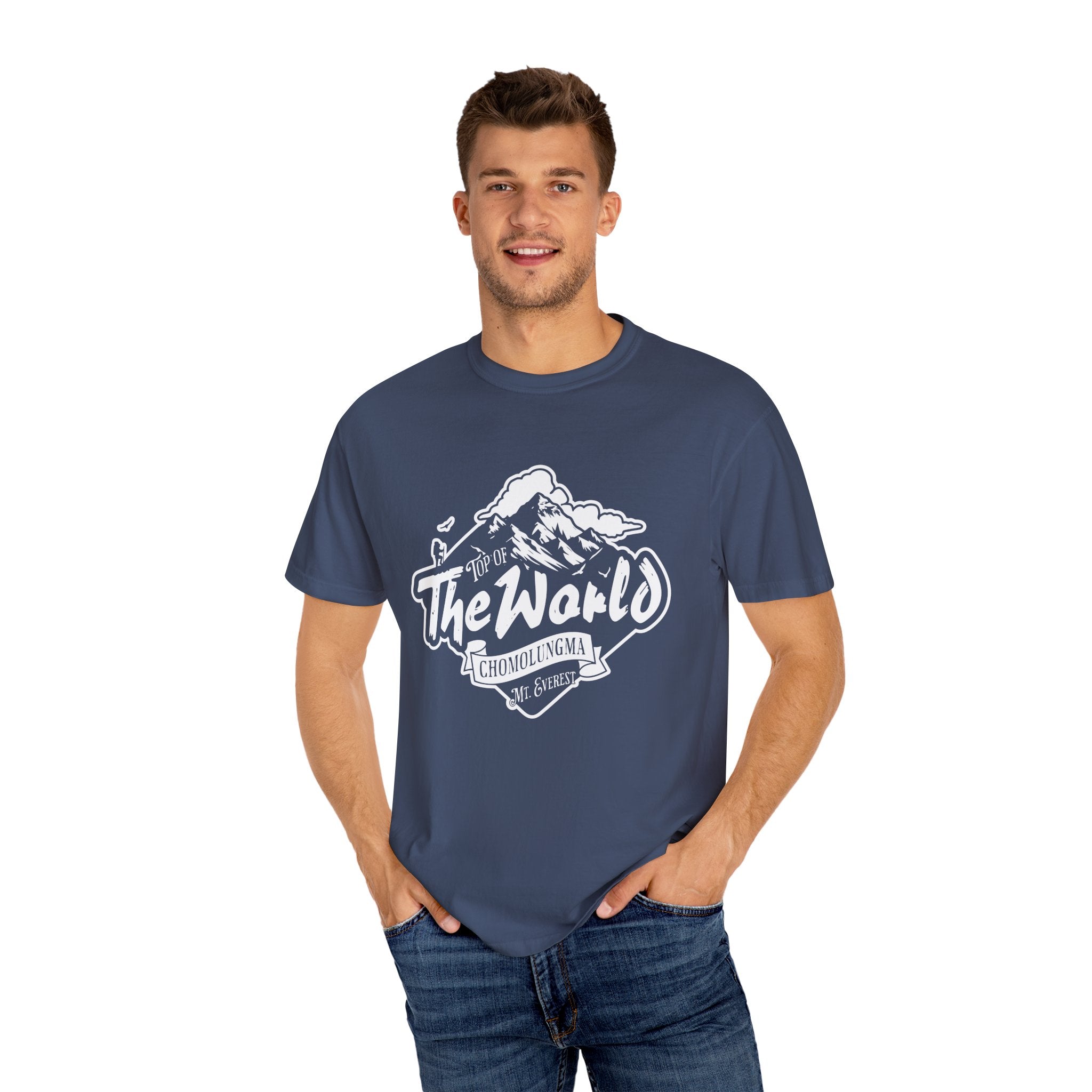 Top of the world - Chomolungma Mt-Everest T-Shirt