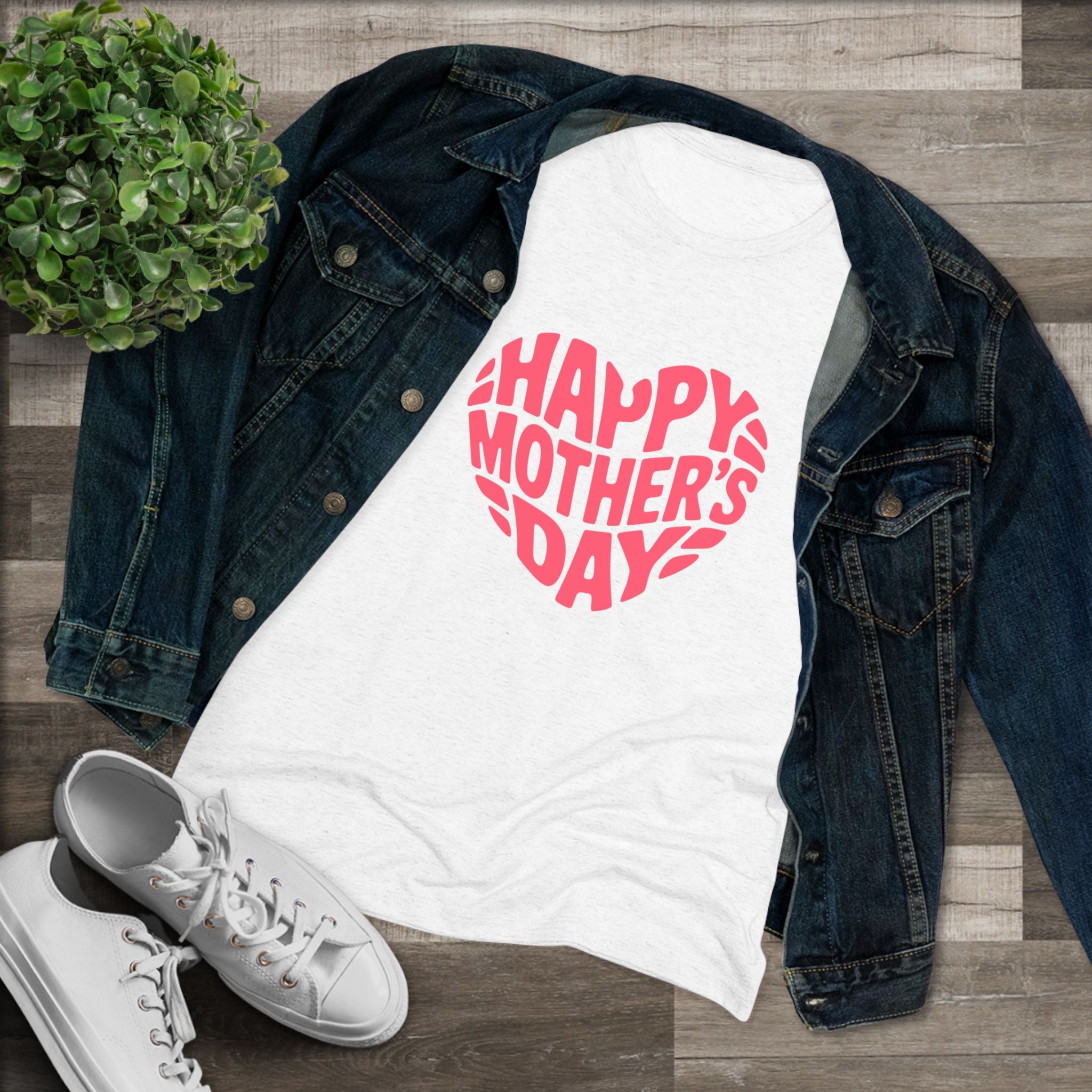 Happy Mothers Day Women's Triblend Tee