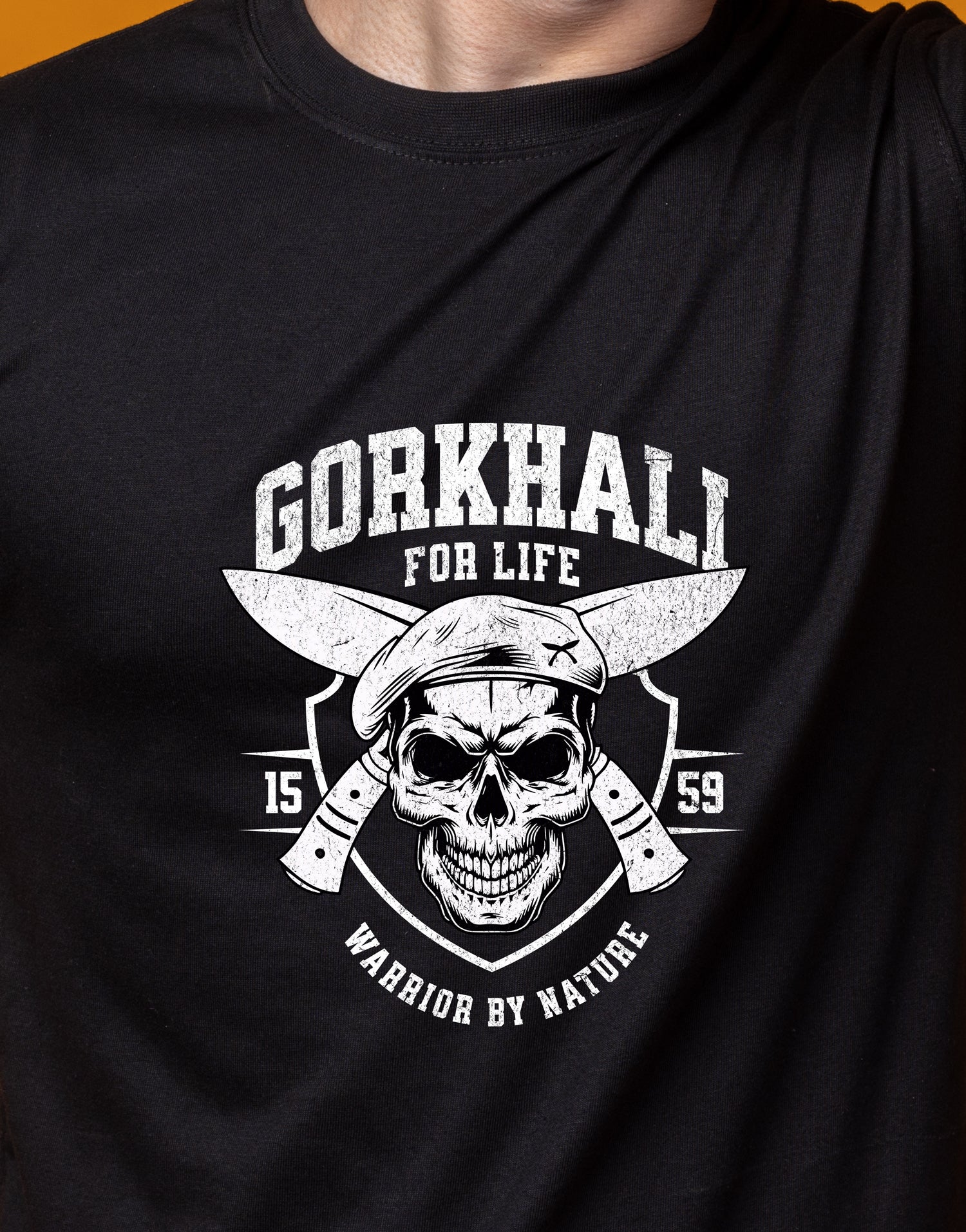 Gorkhali For Life – Casual Unisex Graphic T-Shirt