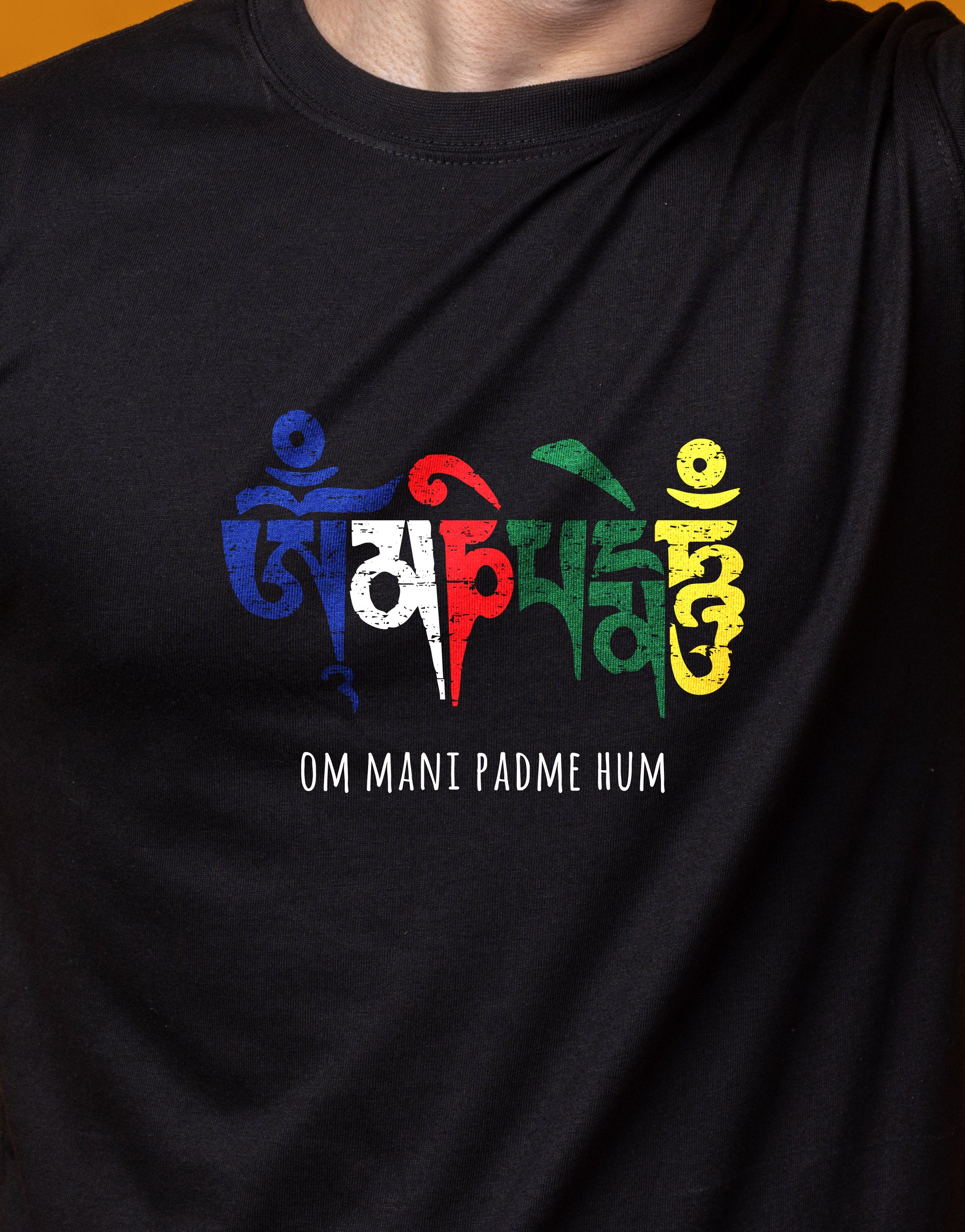 Om Mani Padme Hum T-shirt - Unisex Spiritual Tee