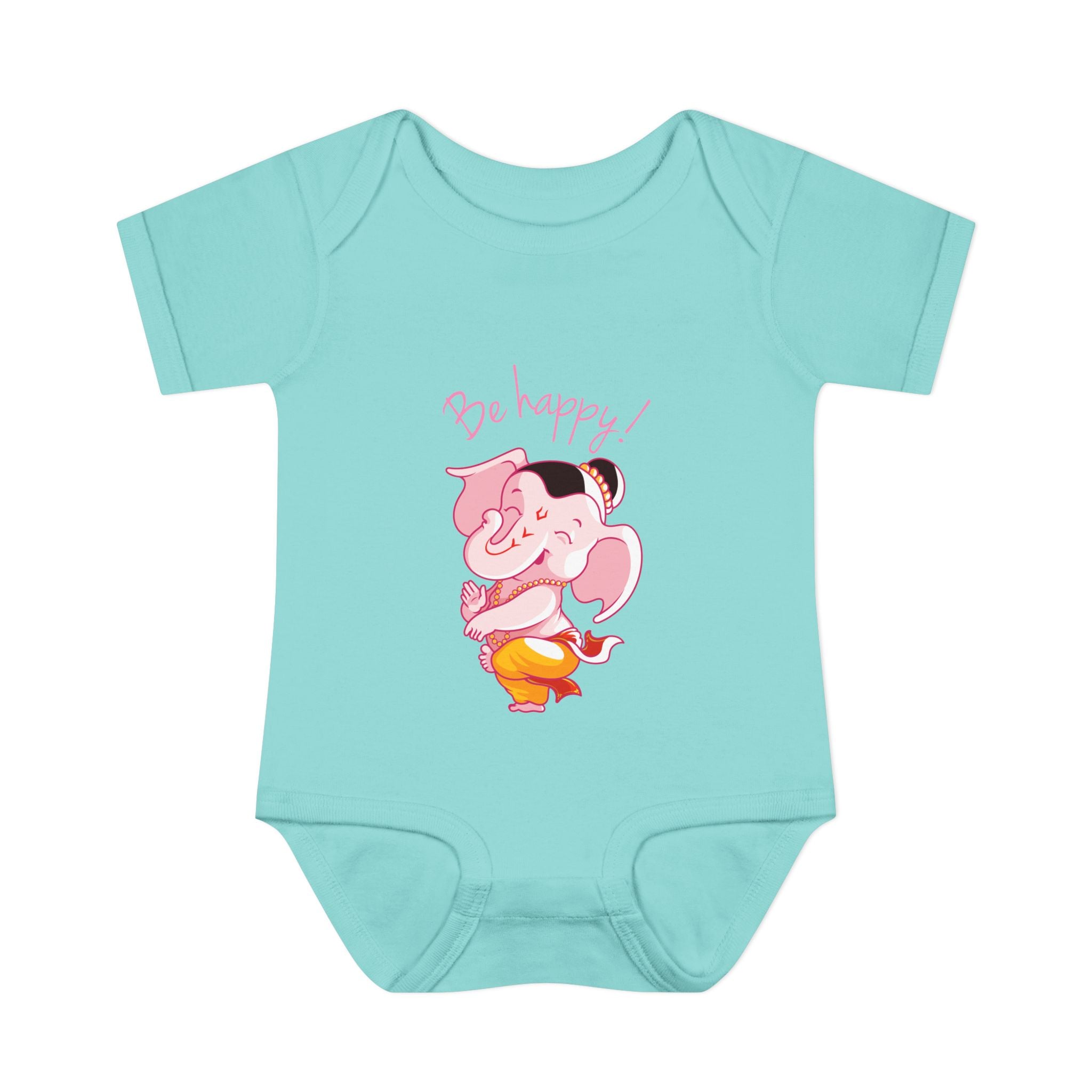 Baby Onesie Cute Lord Ganesh Baby Tee Bodysuit