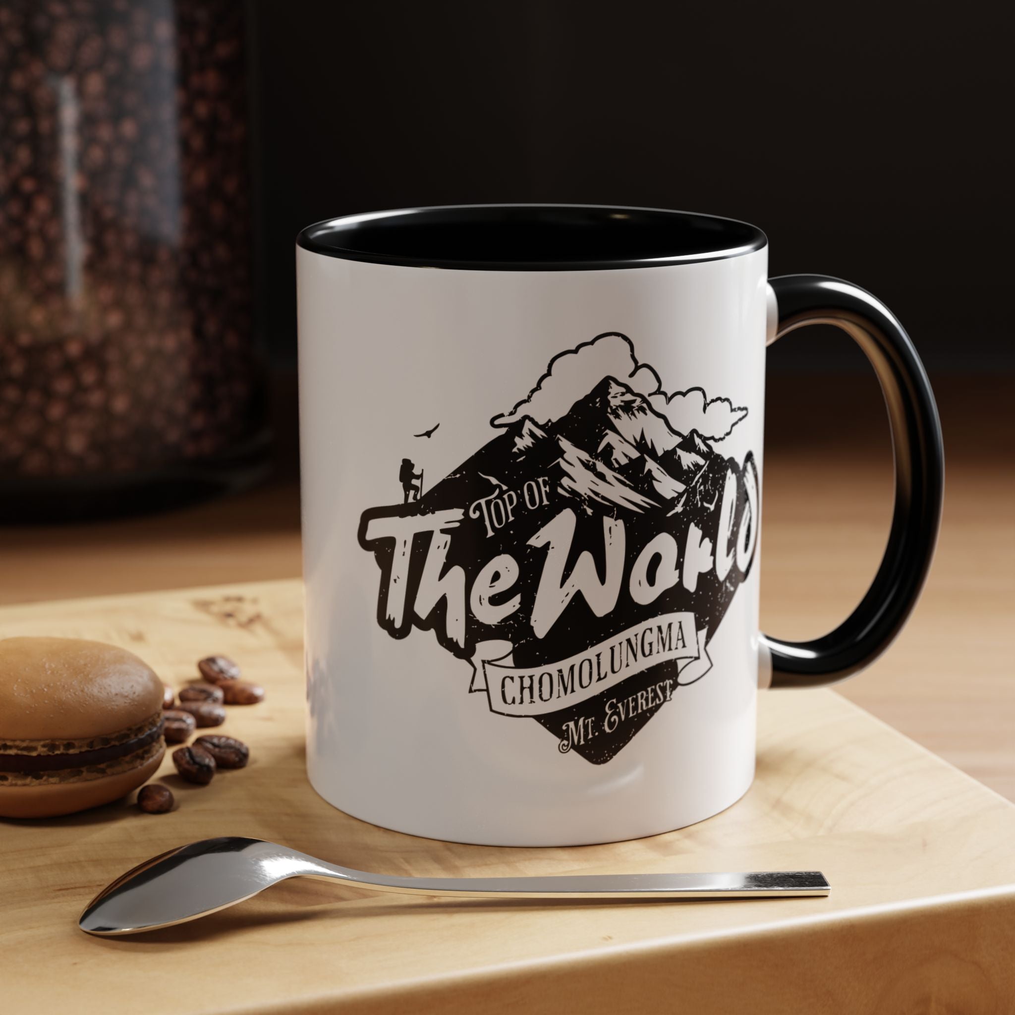 Top of the World Chomolungma - Accent Coffee Mug