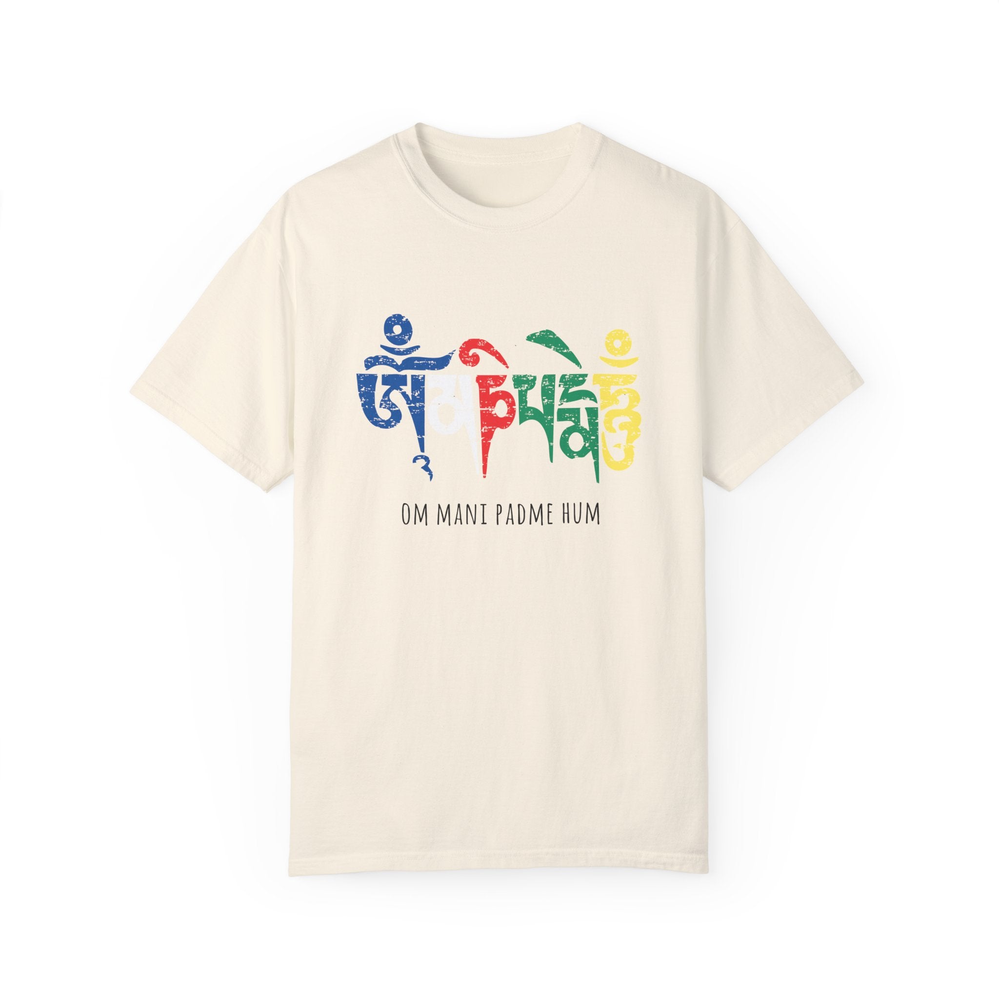 Om Mani Padme Hum T-shirt - Unisex Spiritual Tee