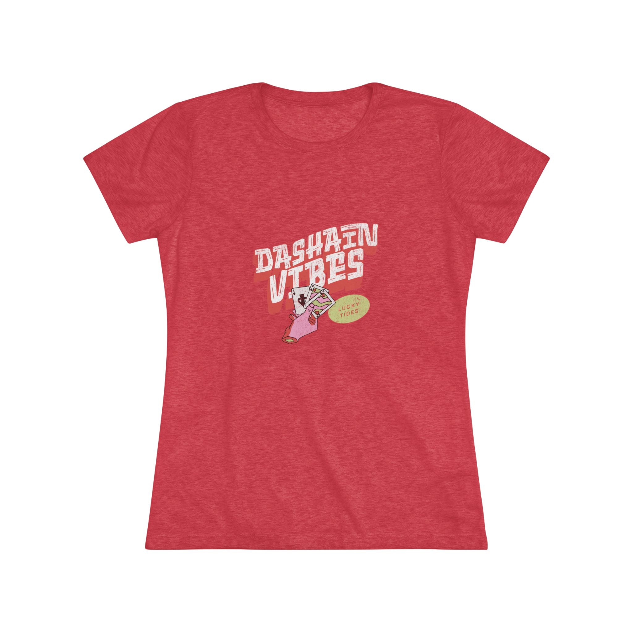 Dashain Vibes Women's Triblend Tee