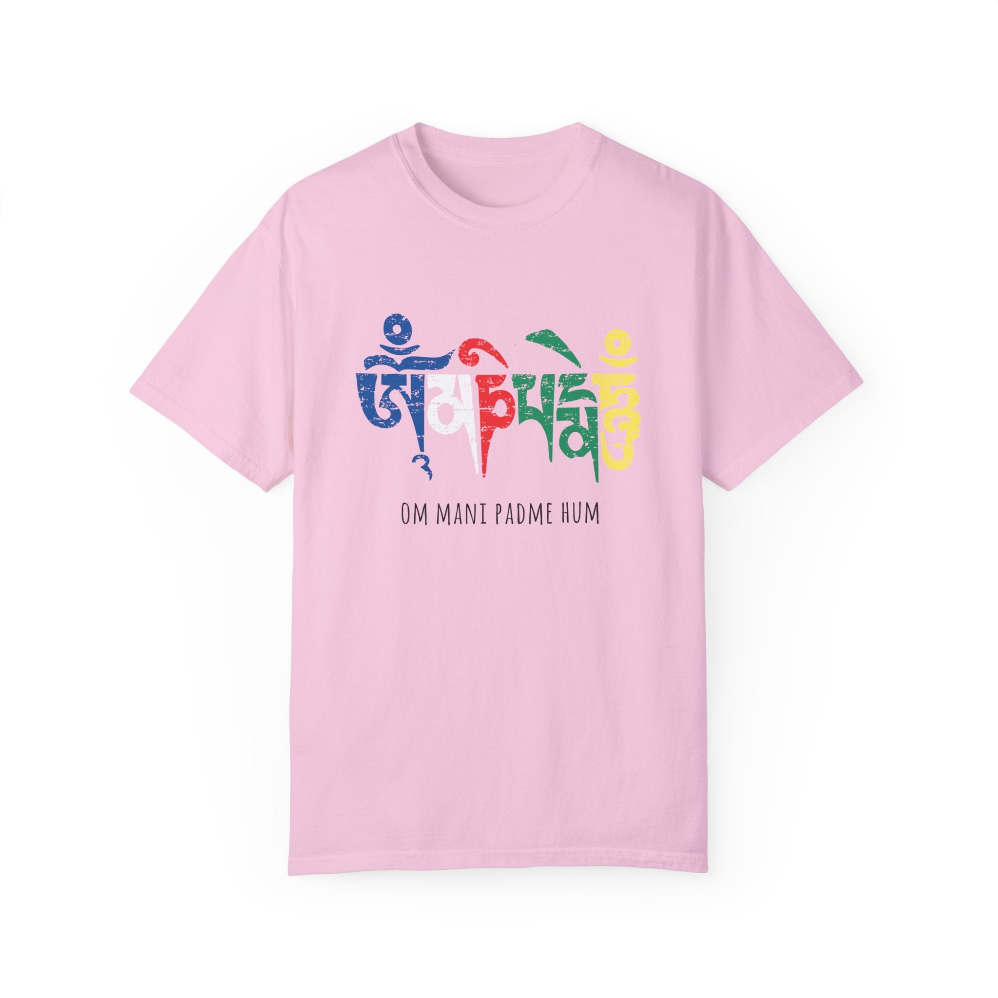 Om Mani Padme Hum T-shirt - Unisex Spiritual Tee