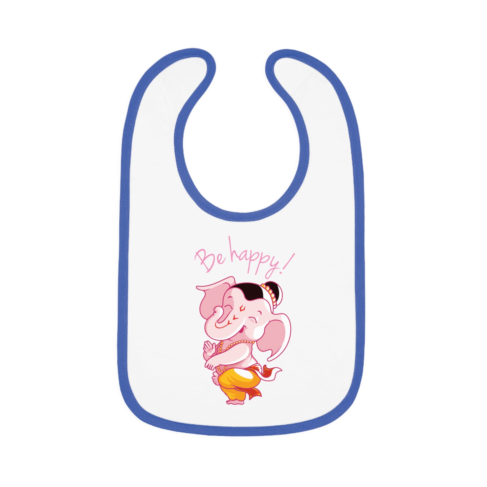 Be Happy Lord Ganesh Baby Bib