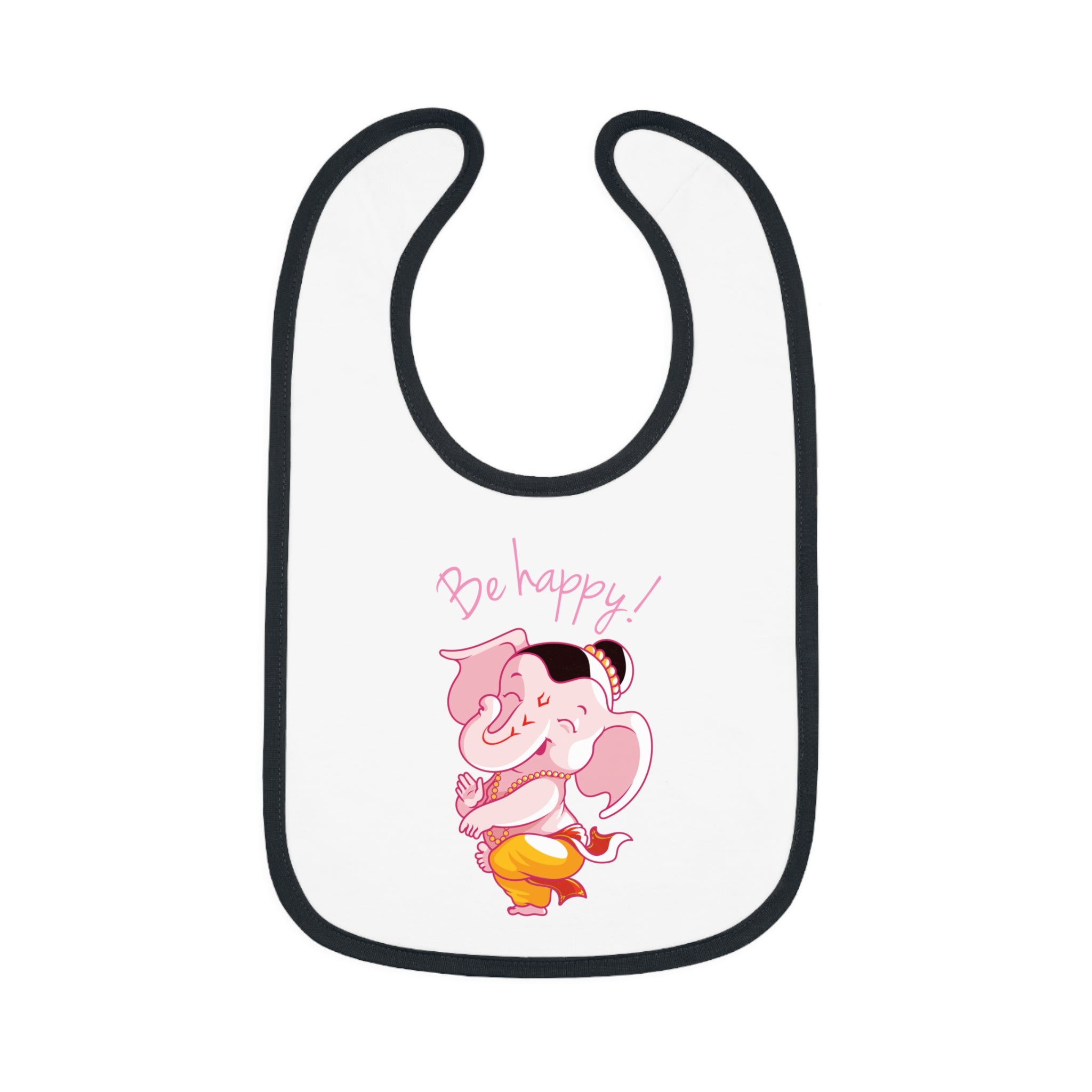 Be Happy Lord Ganesh Baby Bib