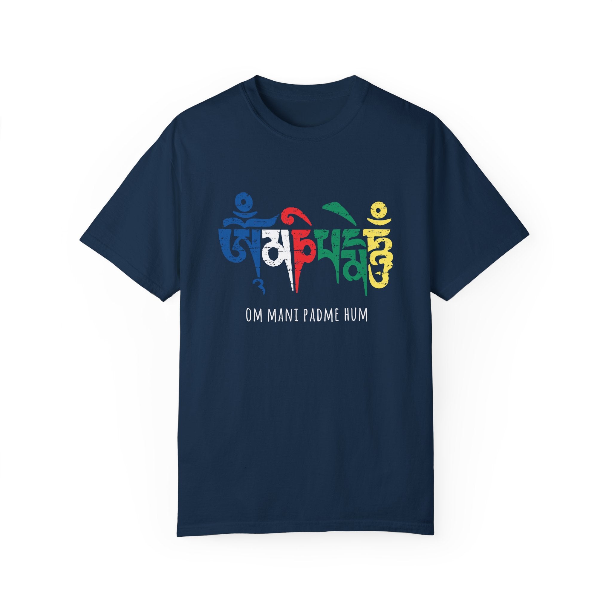 Om Mani Padme Hum T-shirt - Unisex Spiritual Tee