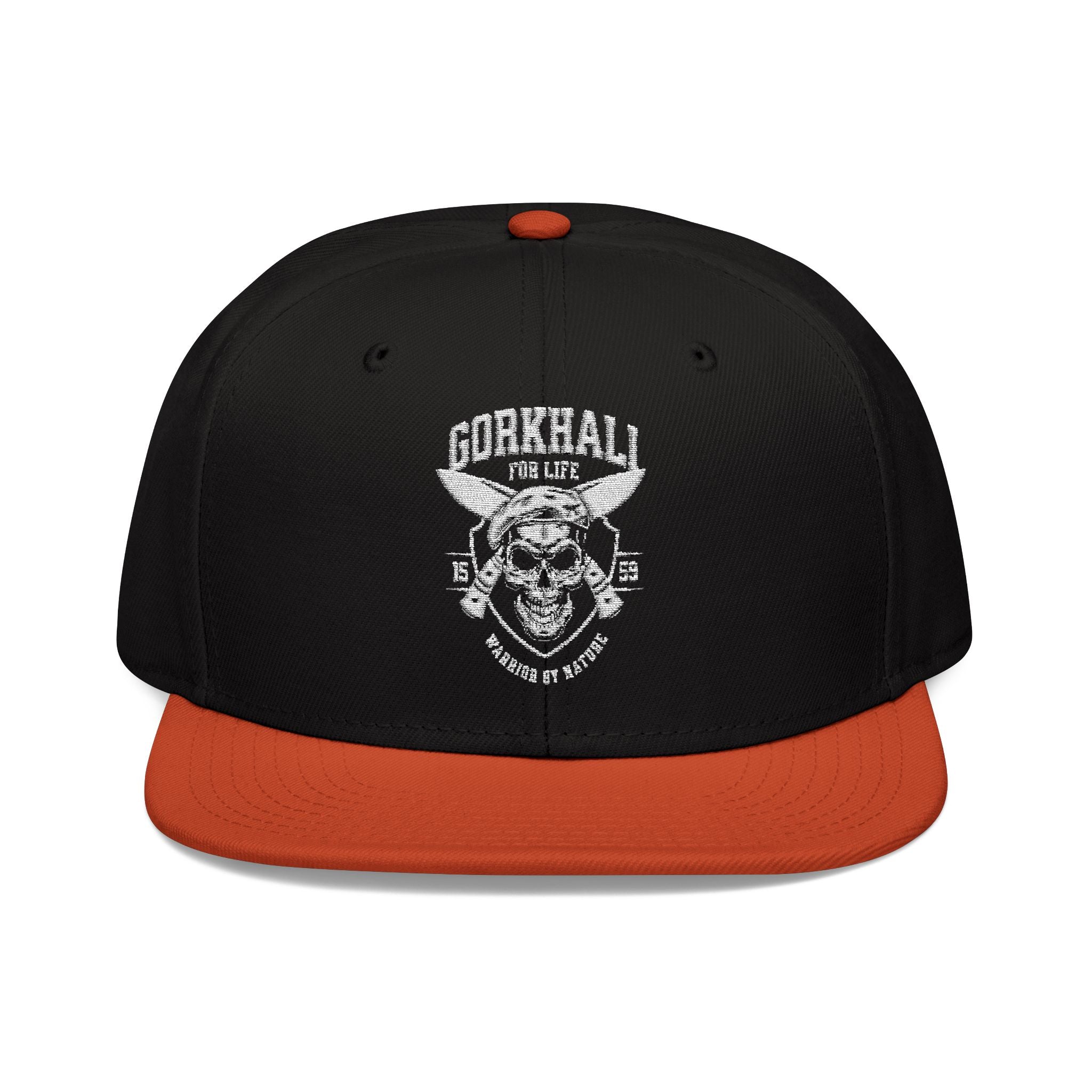 Gorkhali For Life Embroidered Snapback Cap