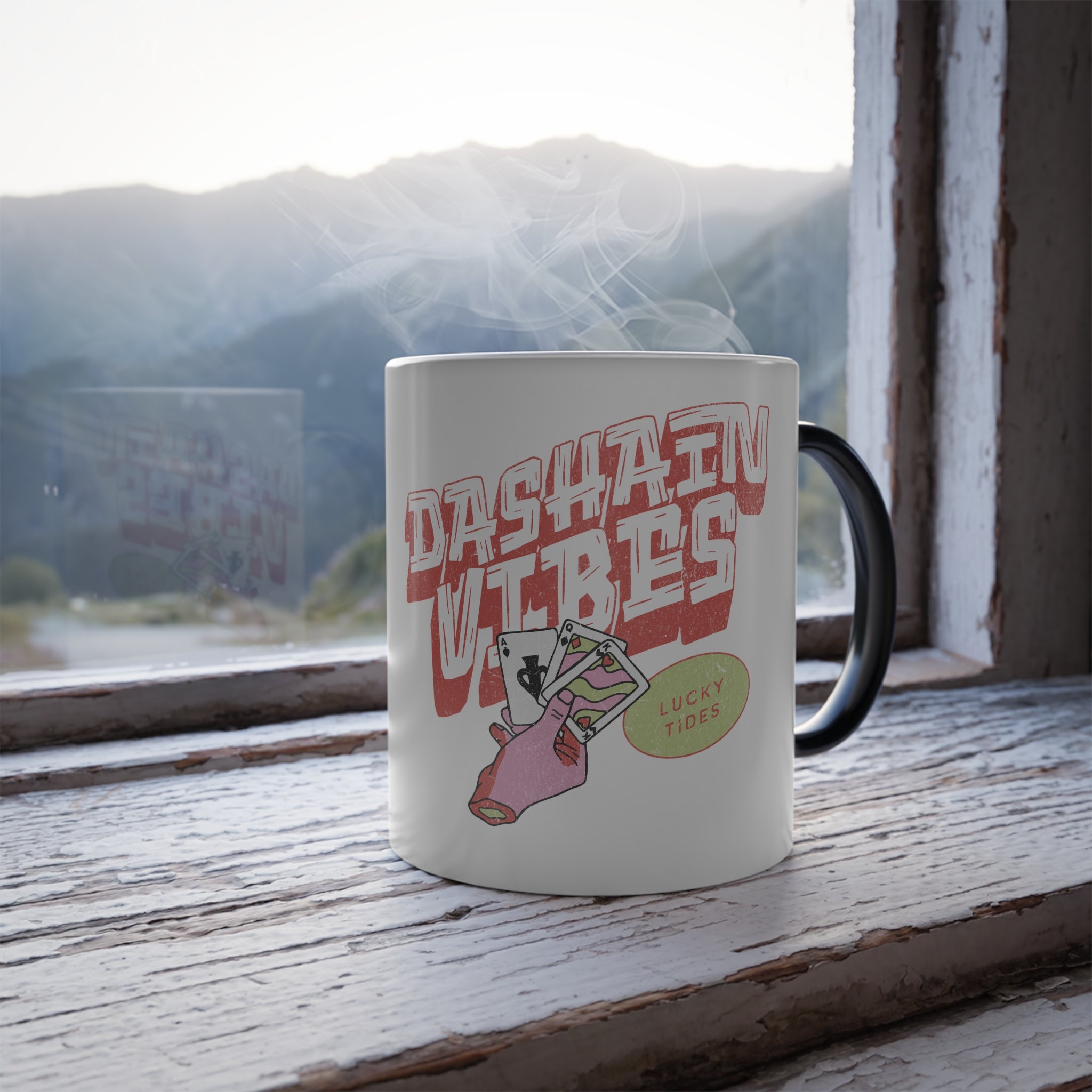 Dashain Vibes Lucky Tides - Color Morphing Mug
