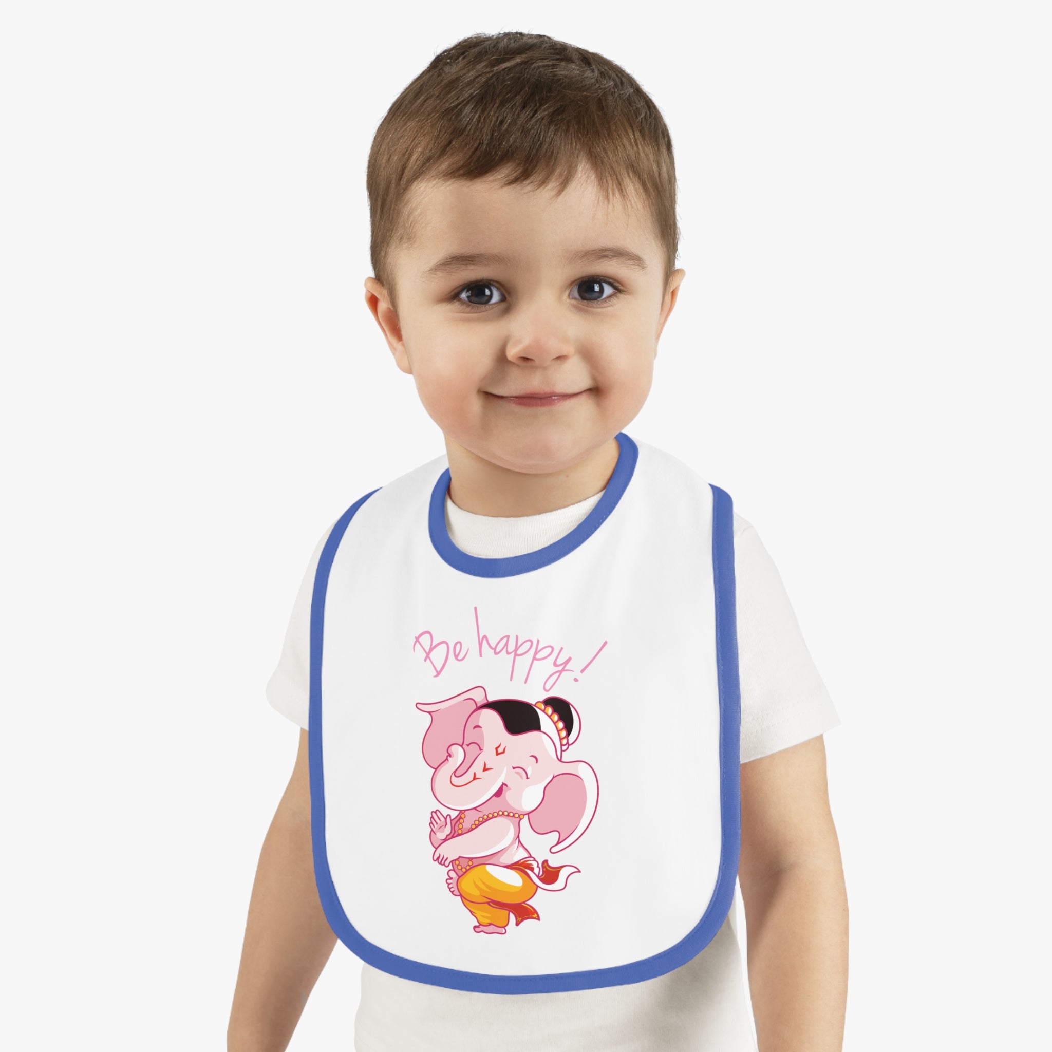 Be Happy Lord Ganesh Baby Bib