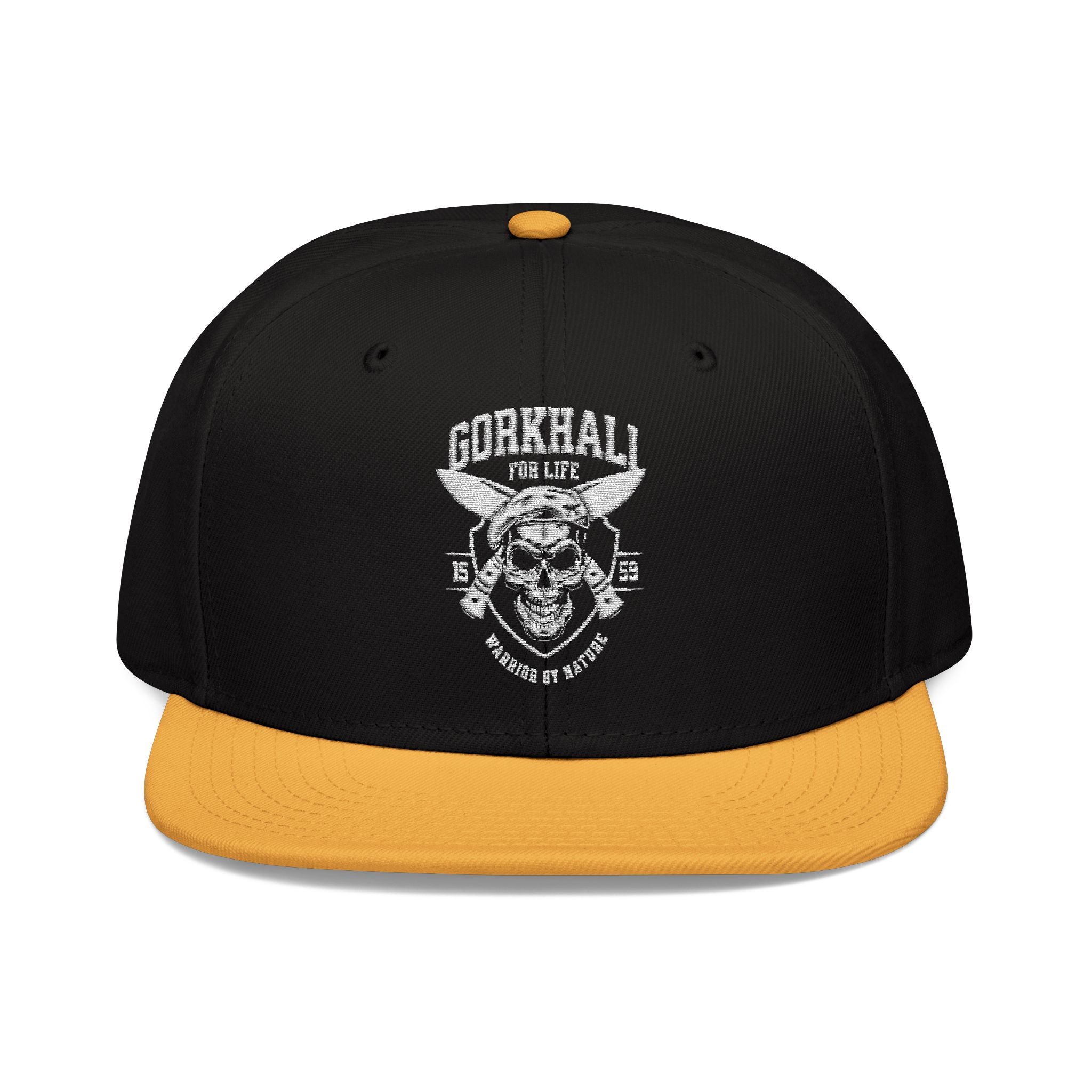 Gorkhali For Life Embroidered Snapback Cap