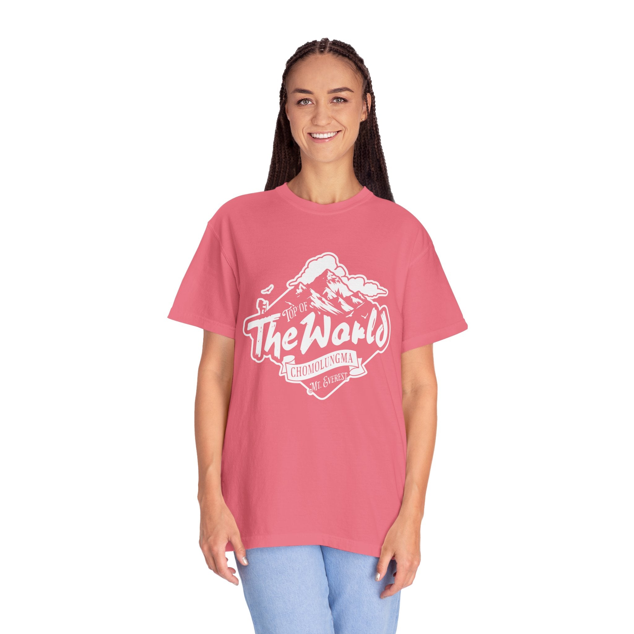 Top of the world - Chomolungma Mt-Everest T-Shirt