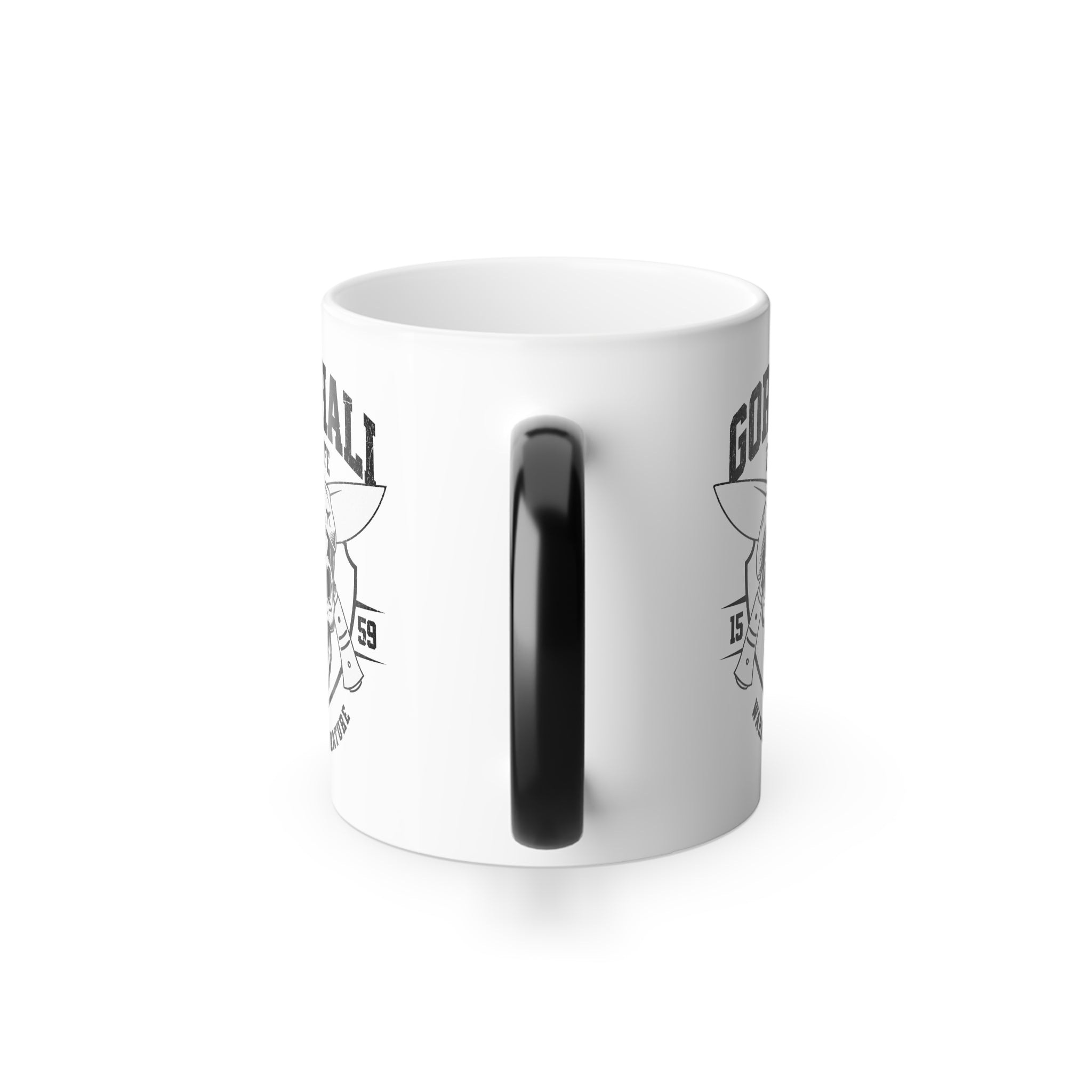 Gorkhali For Life Color Morphing Mug - Customizable Magic Heat Sensitive Coffee Cup
