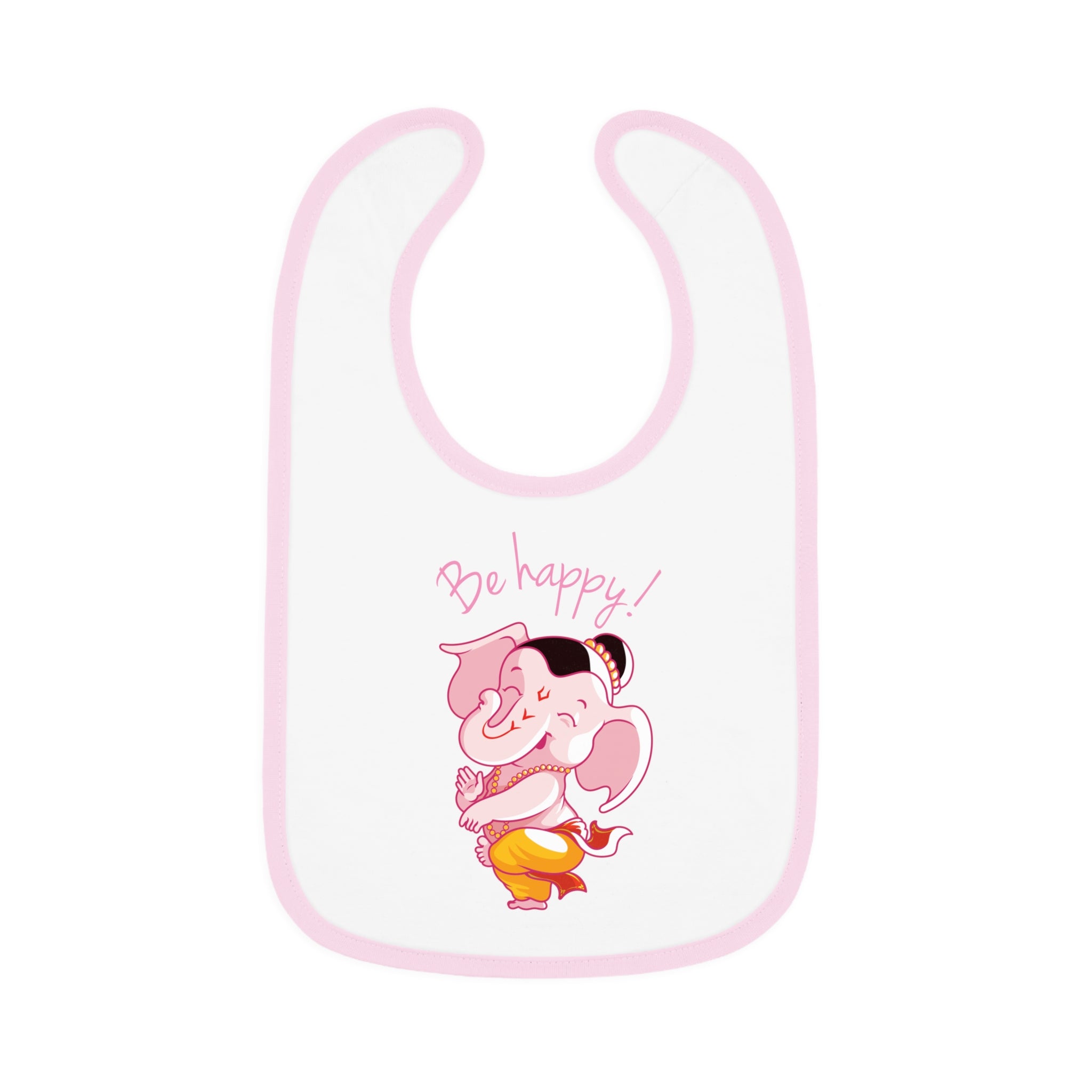 Be Happy Lord Ganesh Baby Bib