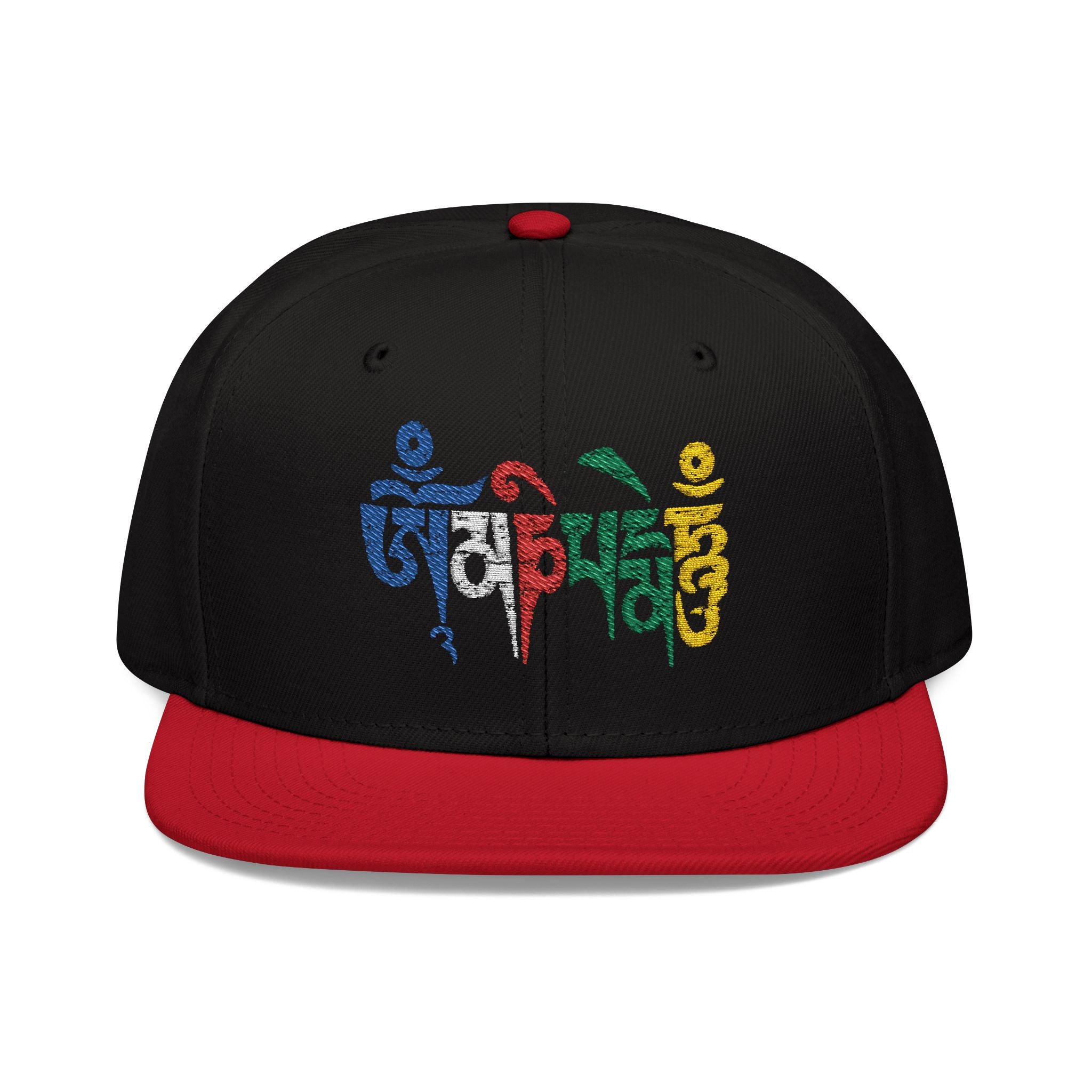 Om Mani Padme Hum - Embroidery Snapback Hat