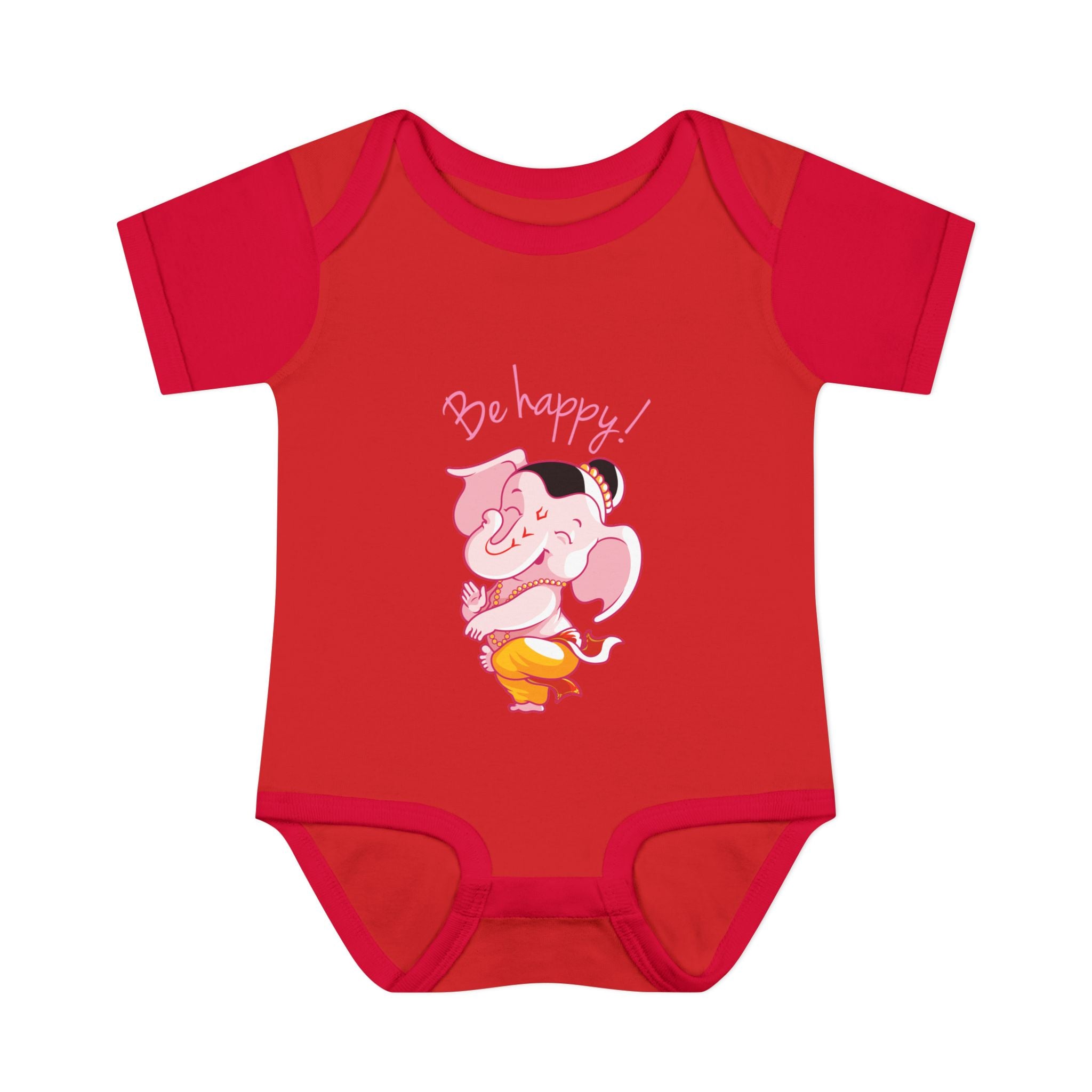 Baby Onesie Cute Lord Ganesh Baby Tee Bodysuit