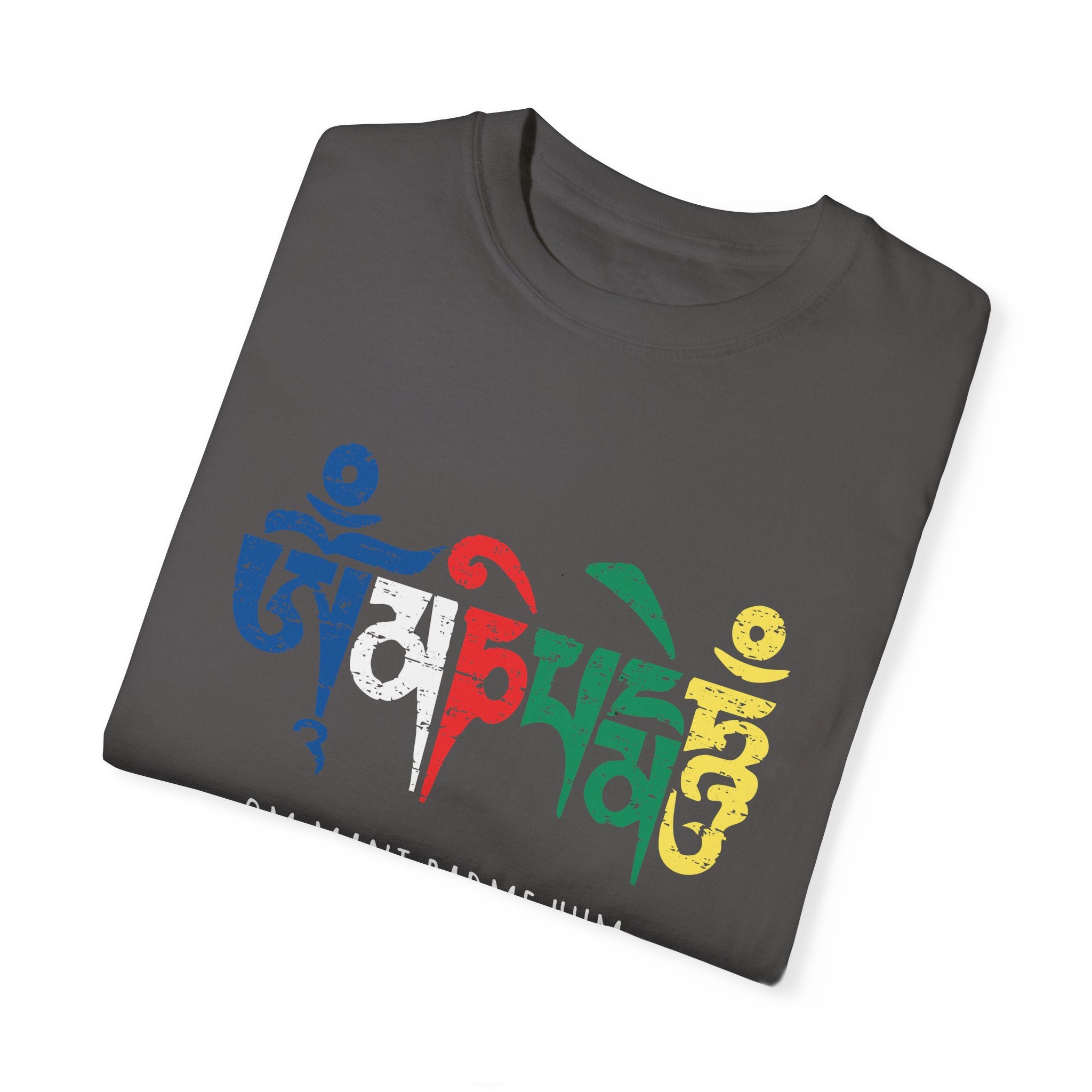 Om Mani Padme Hum T-shirt - Unisex Spiritual Tee