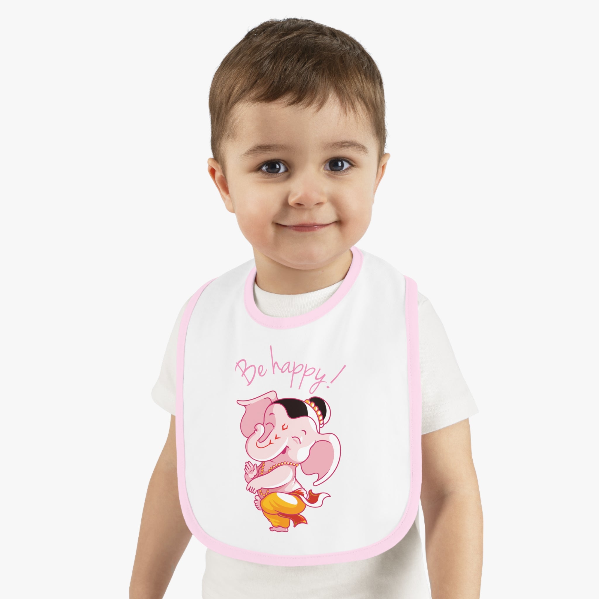 Be Happy Lord Ganesh Baby Bib