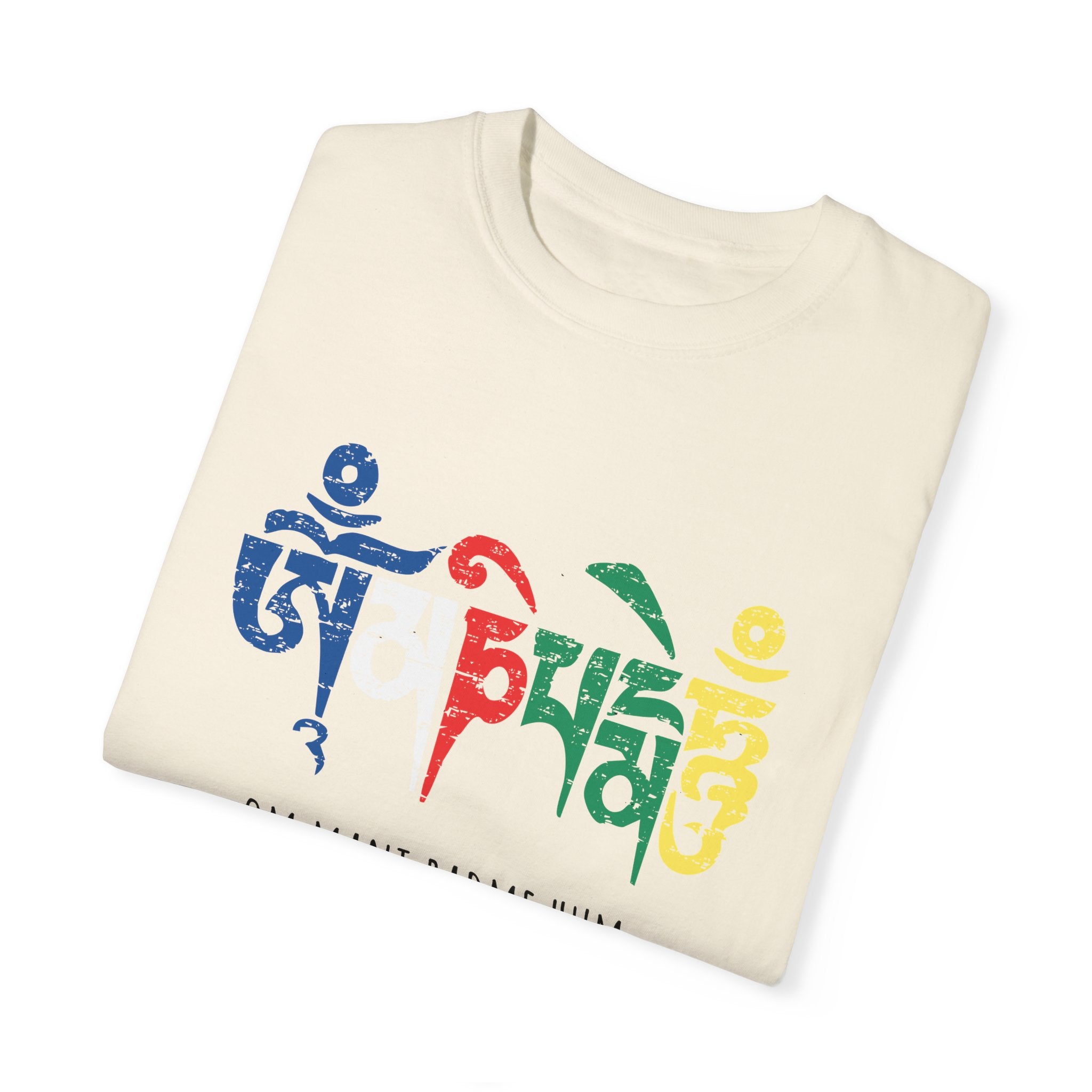 Om Mani Padme Hum T-shirt - Unisex Spiritual Tee