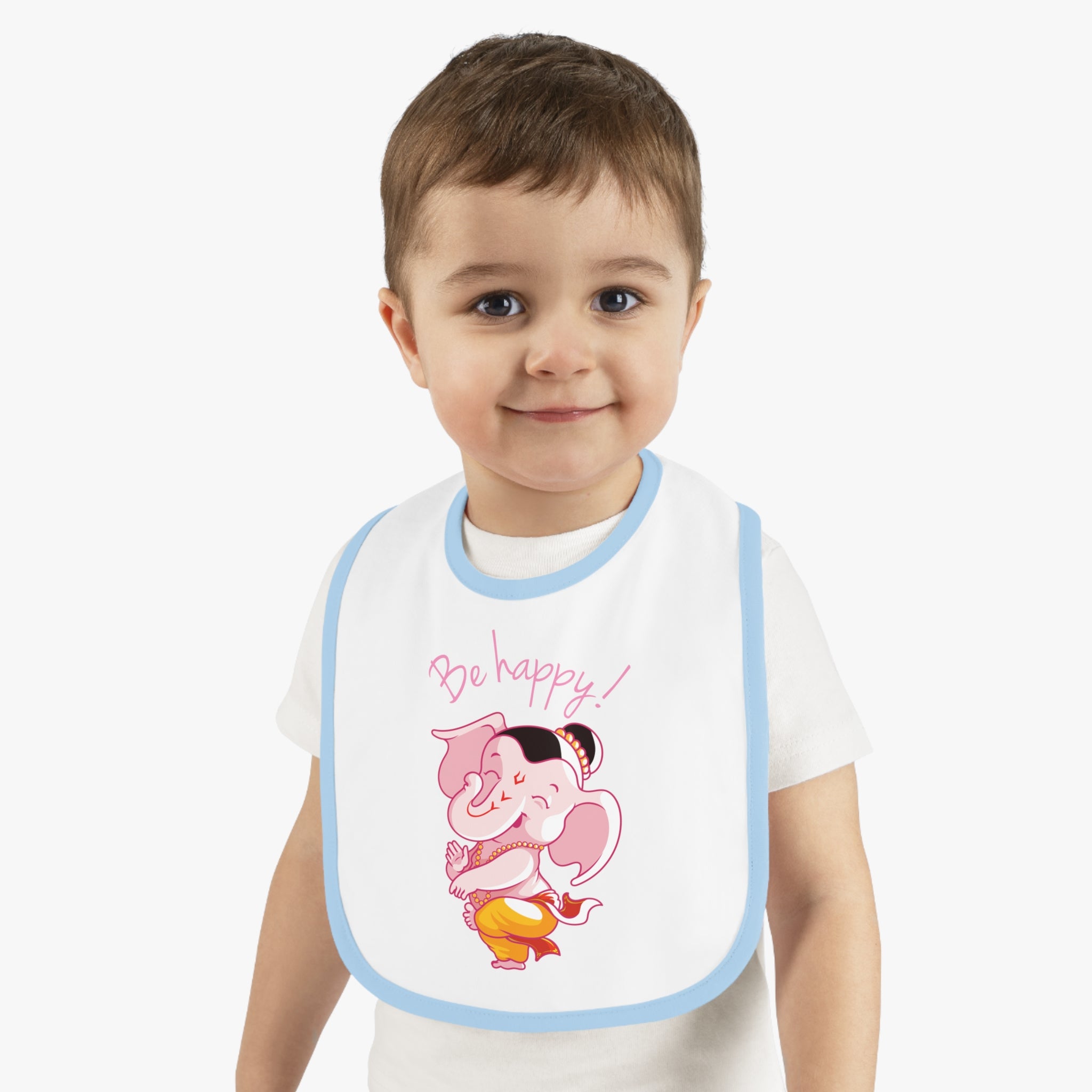 Be Happy Lord Ganesh Baby Bib
