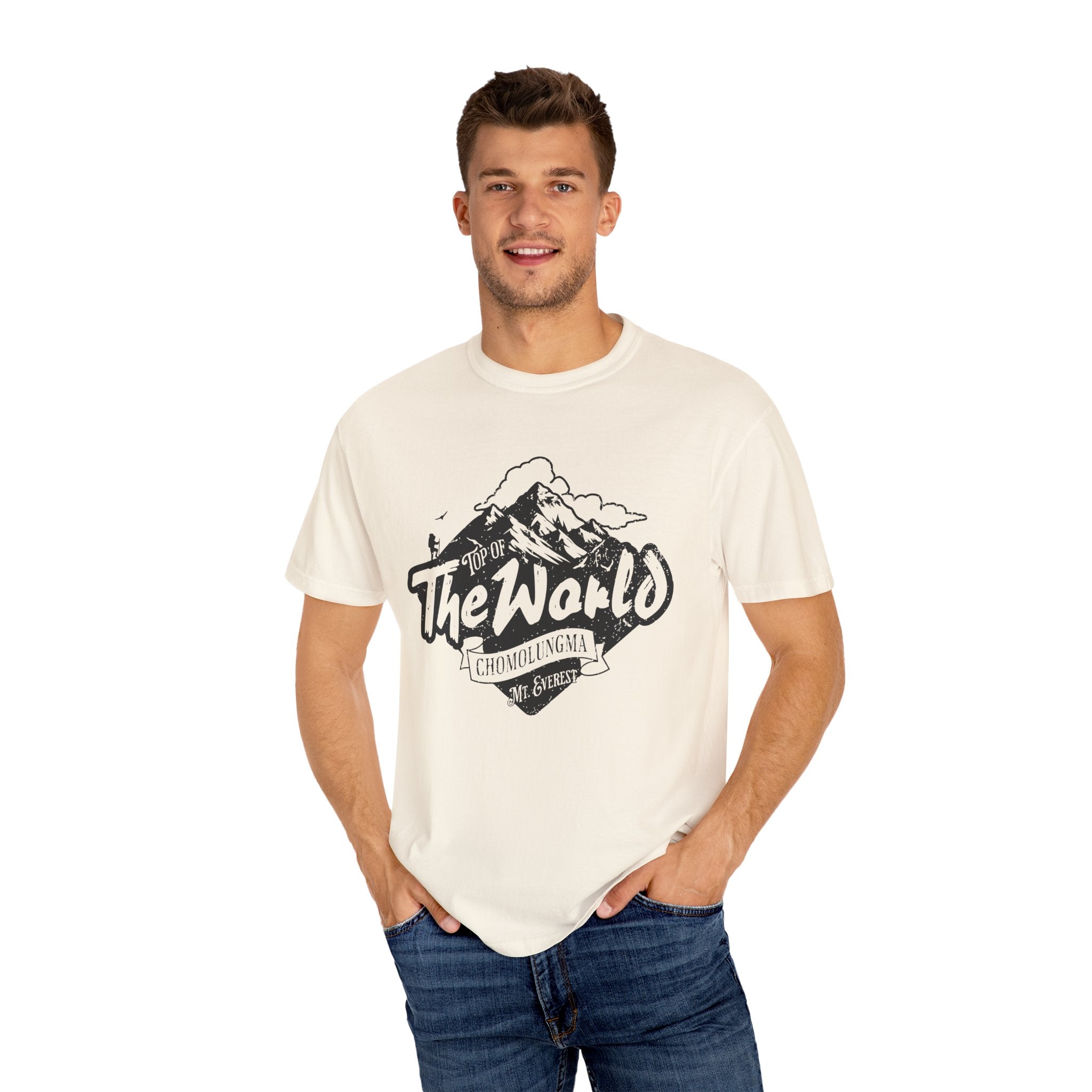 Top of the world - Chomolungma Mt-Everest T-Shirt