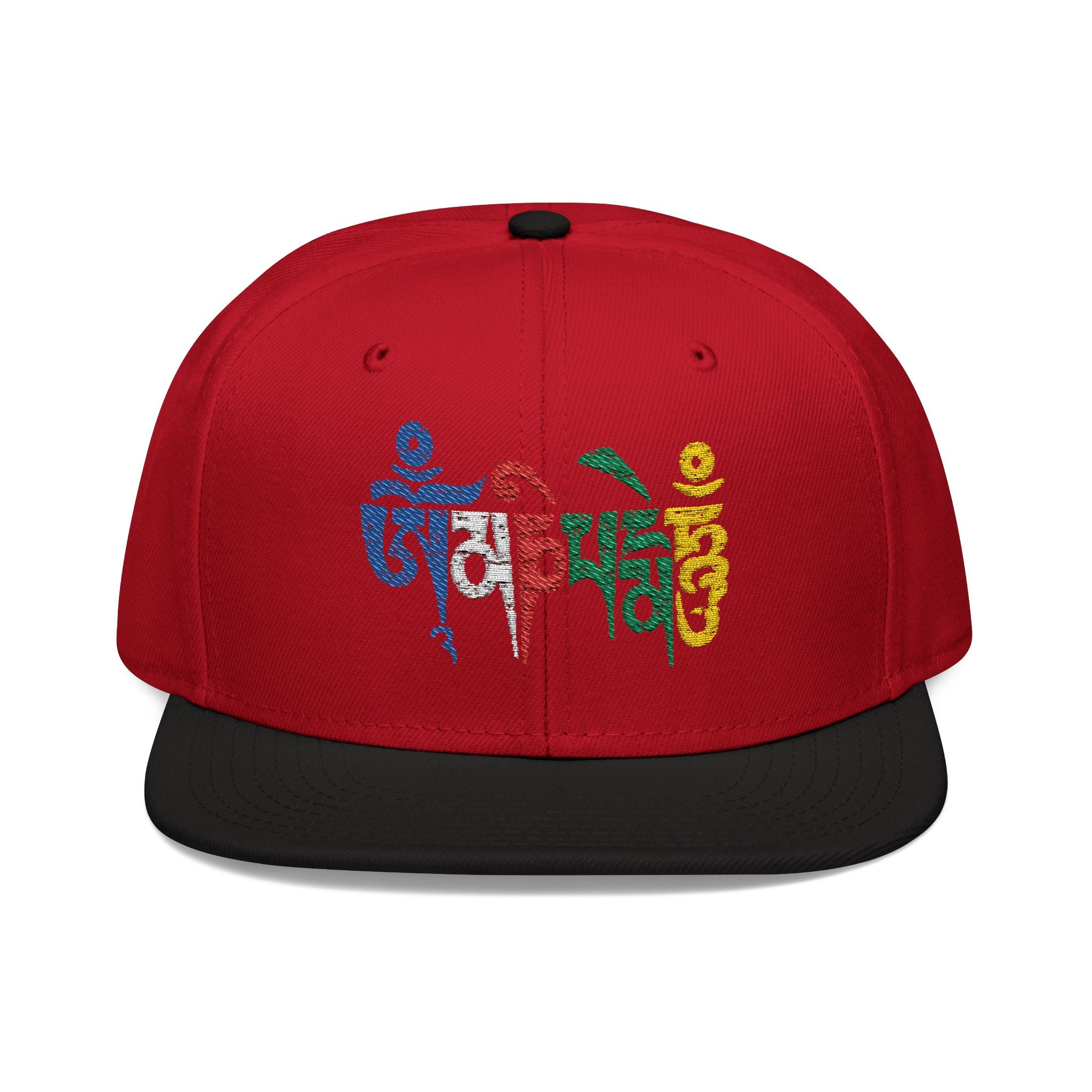 Om Mani Padme Hum - Embroidery Snapback Hat