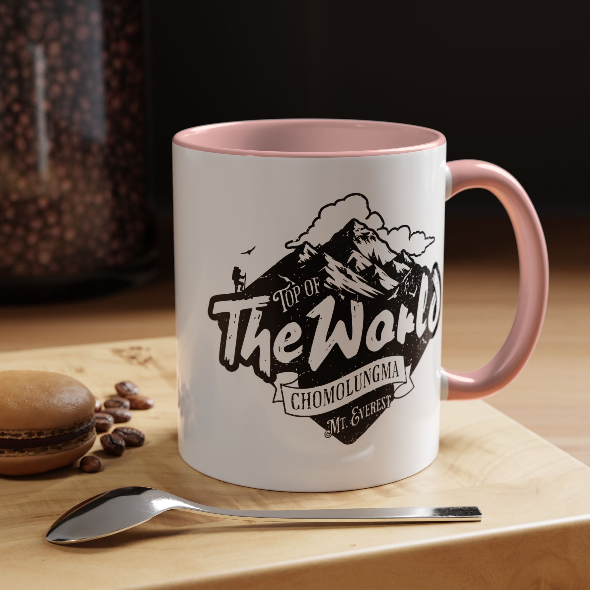 Top of the World Chomolungma - Accent Coffee Mug