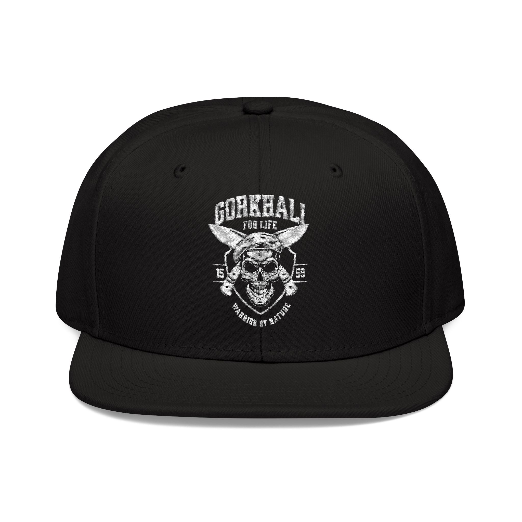 Gorkhali For Life Embroidered Snapback Cap