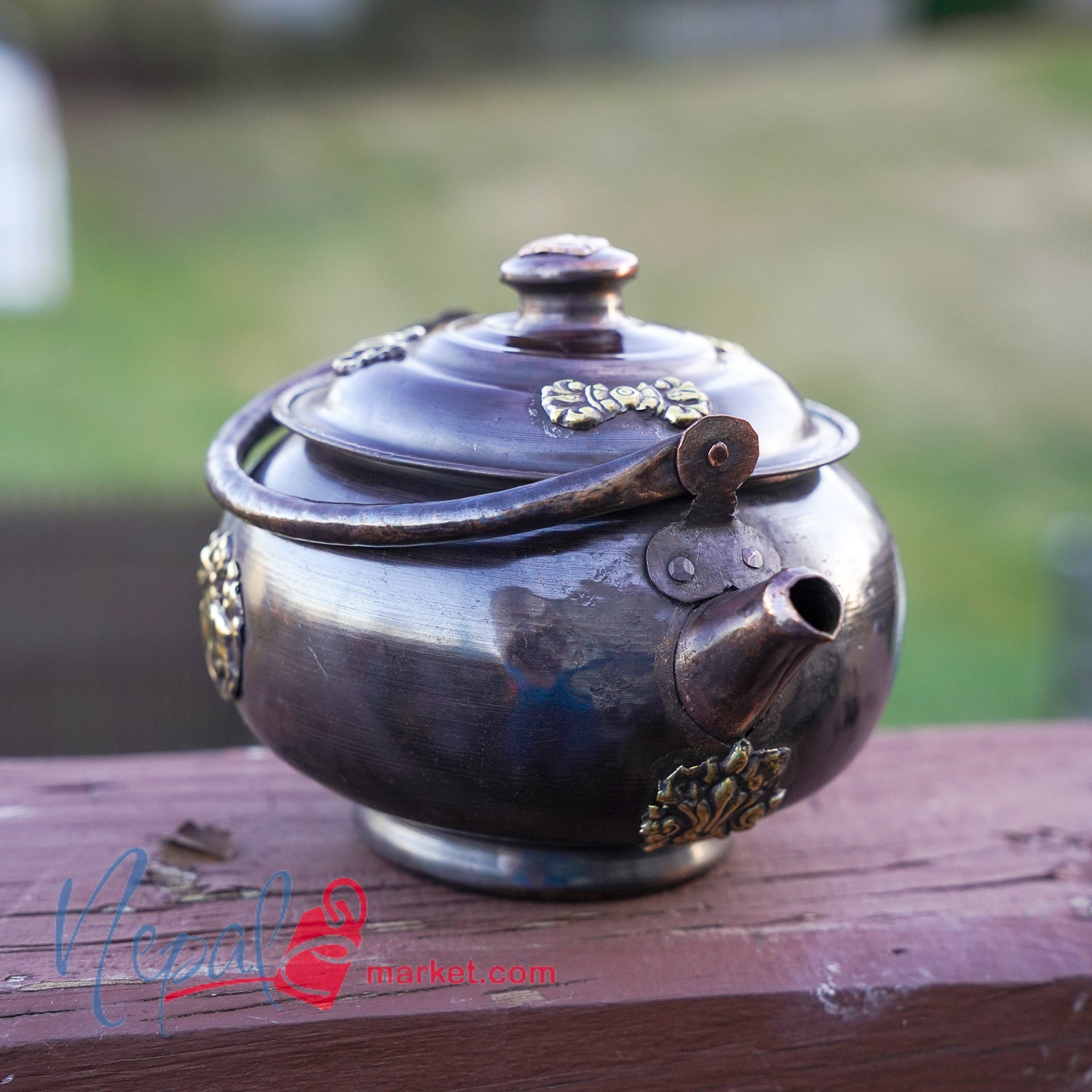 Traditional Handmade Tibetan Copper Tea Pot